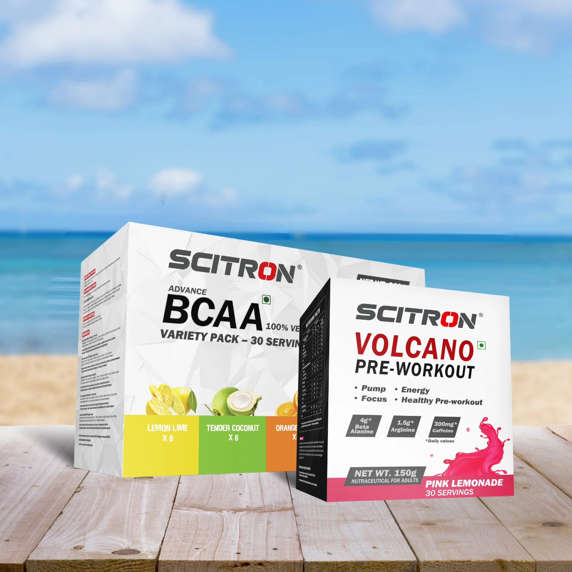 Advance Bcaa + Volcano Pre-workout - 150g - Image 4