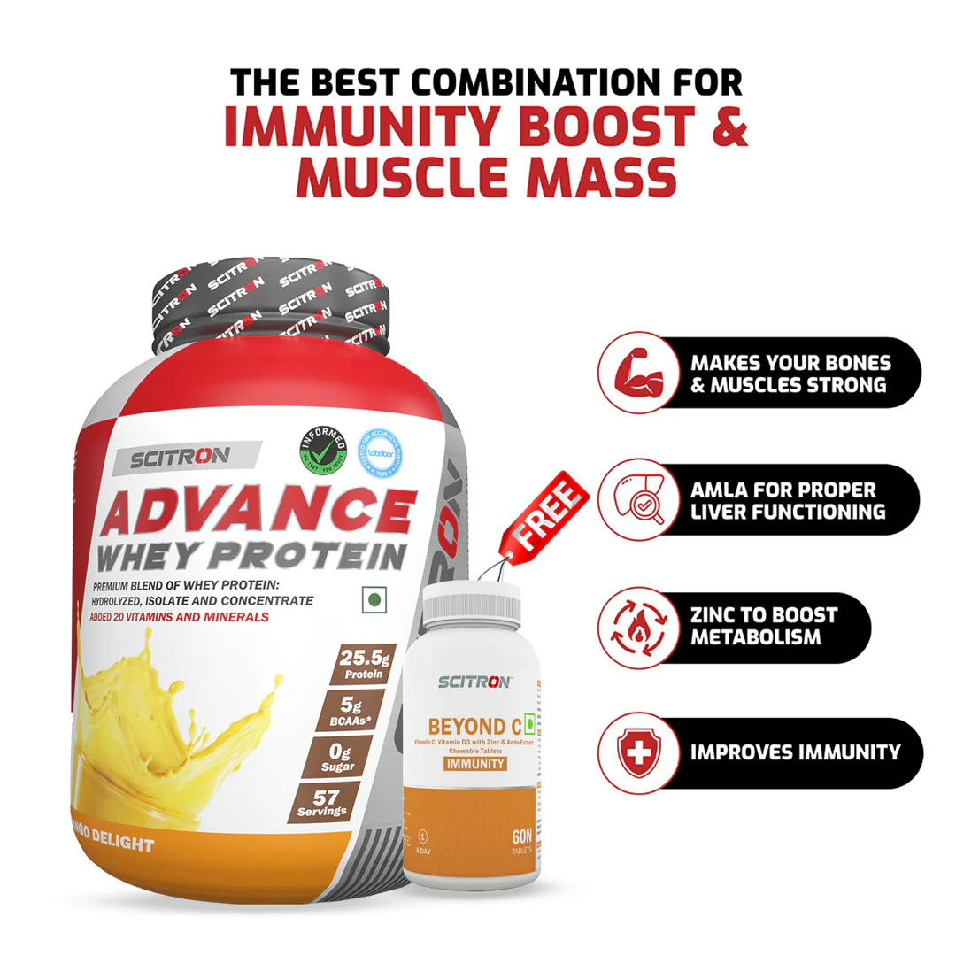Advance Whey Protein with 20 Vitamins & Minerals - Image 108