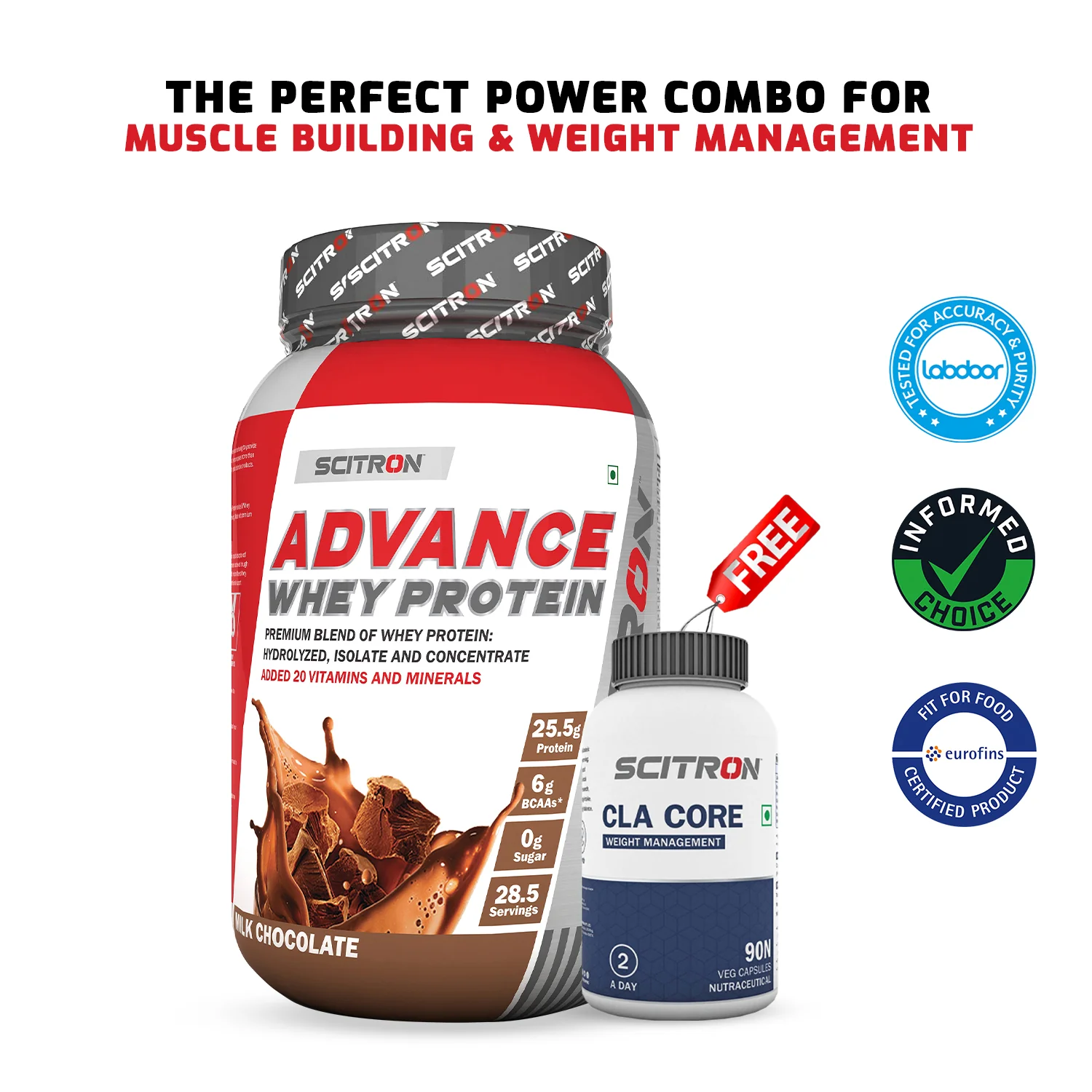 Advance Whey Protein with 20 Vitamins & Minerals - Image 152
