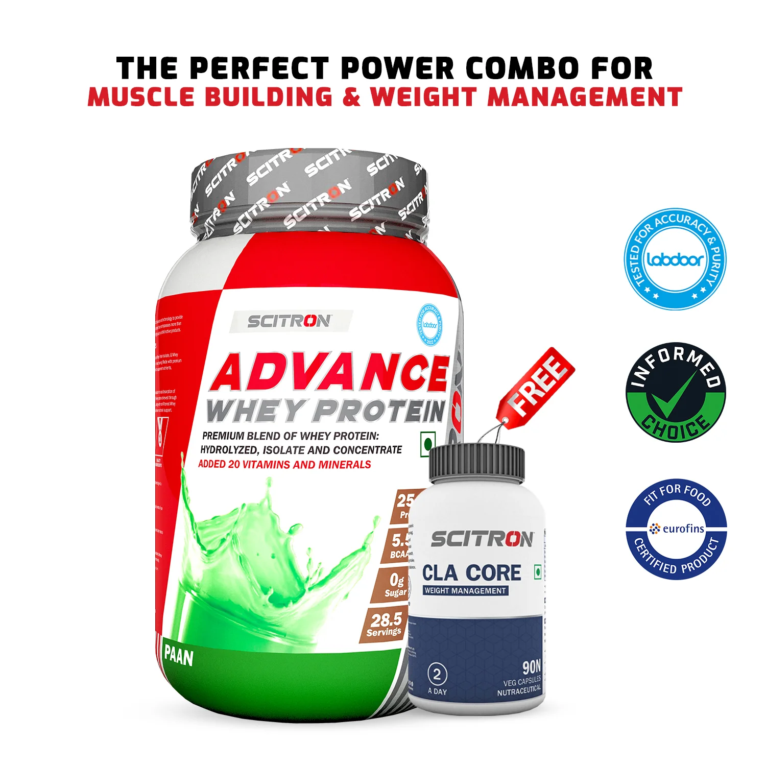 Advance Whey Protein with 20 Vitamins & Minerals - Image 153