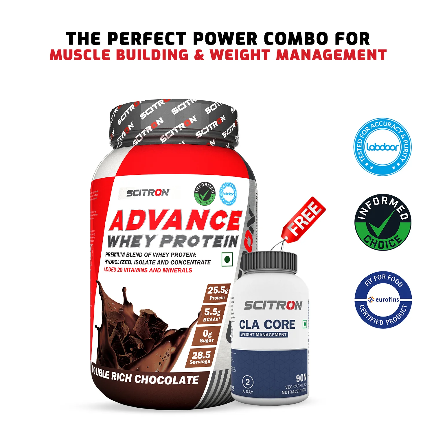 Advance Whey Protein with 20 Vitamins & Minerals - Image 154