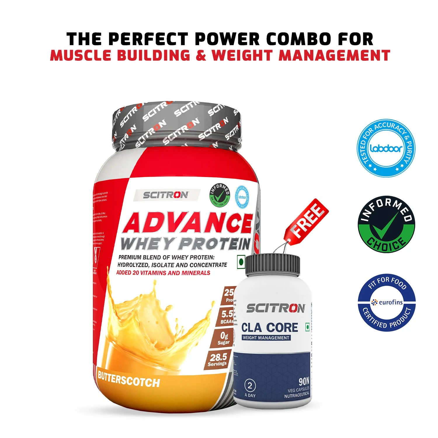 Advance Whey Protein with 20 Vitamins & Minerals - Image 155
