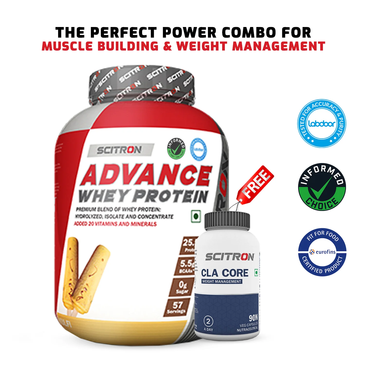 Advance Whey Protein with 20 Vitamins & Minerals - Image 156