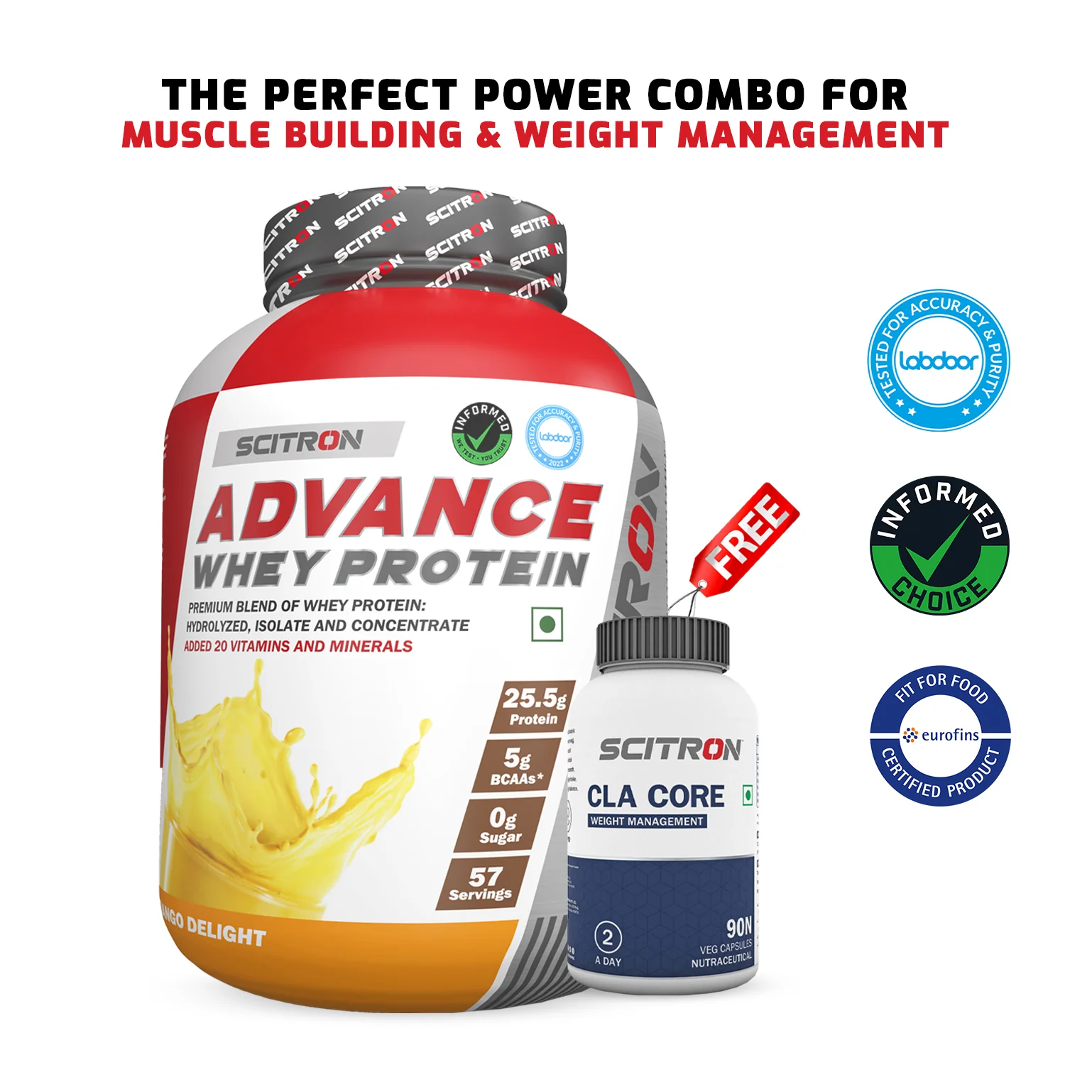 Advance Whey Protein with 20 Vitamins & Minerals - Image 157