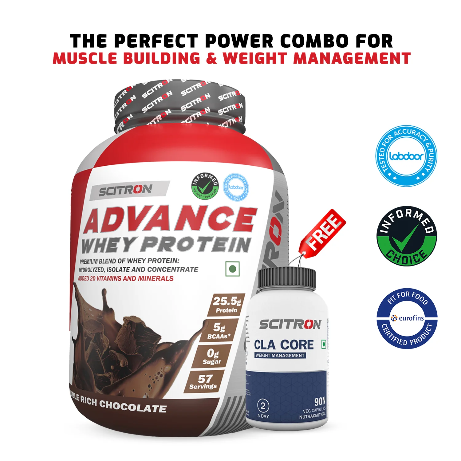 Advance Whey Protein with 20 Vitamins & Minerals - Image 158