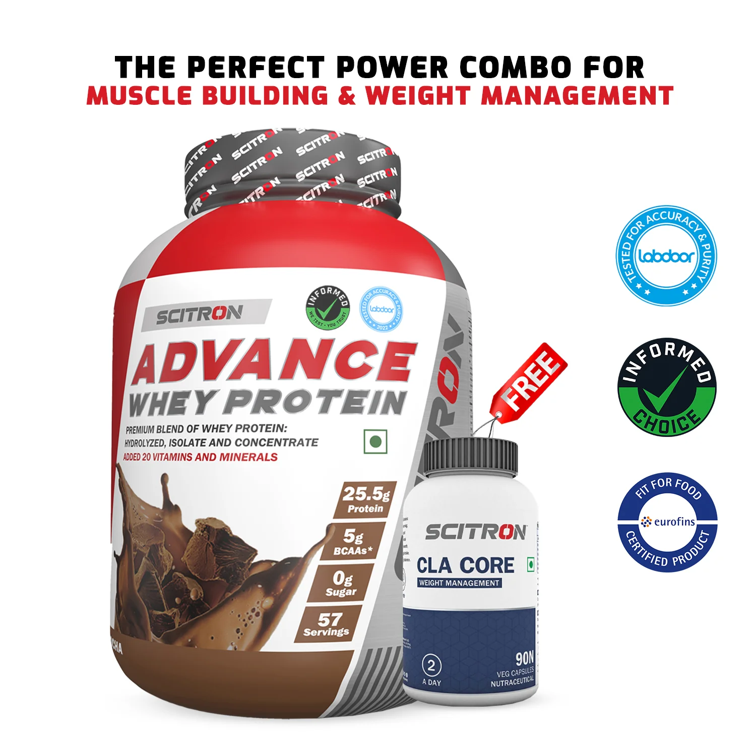 Advance Whey Protein with 20 Vitamins & Minerals - Image 159