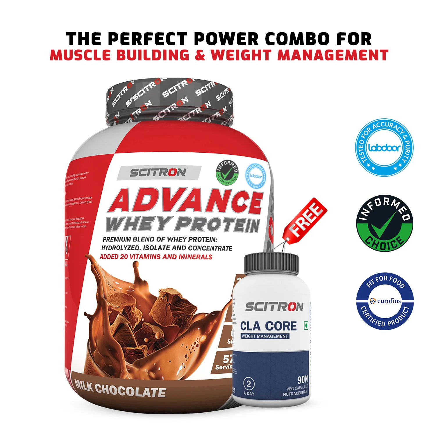 Advance Whey Protein with 20 Vitamins & Minerals - Image 161