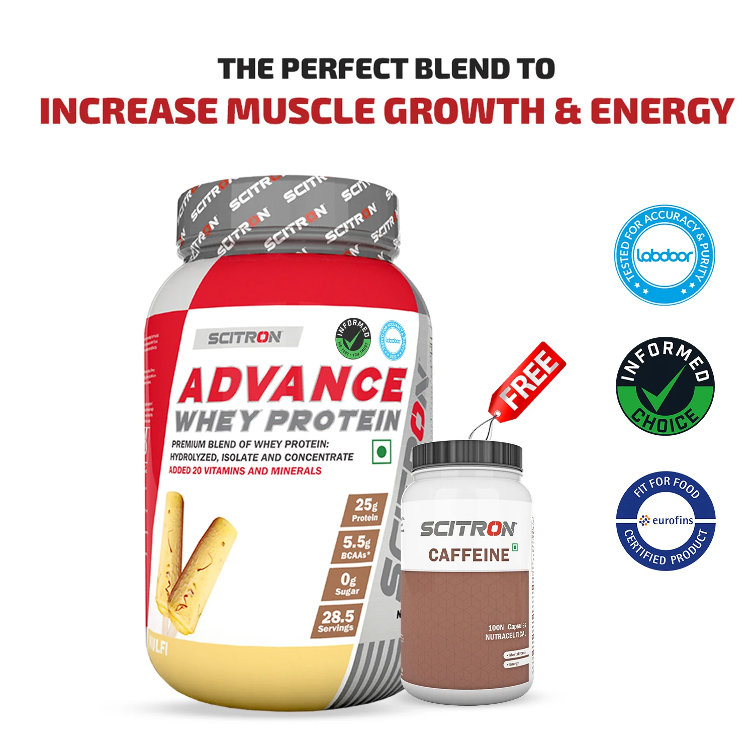 Advance Whey Protein with 20 Vitamins & Minerals - Image 164