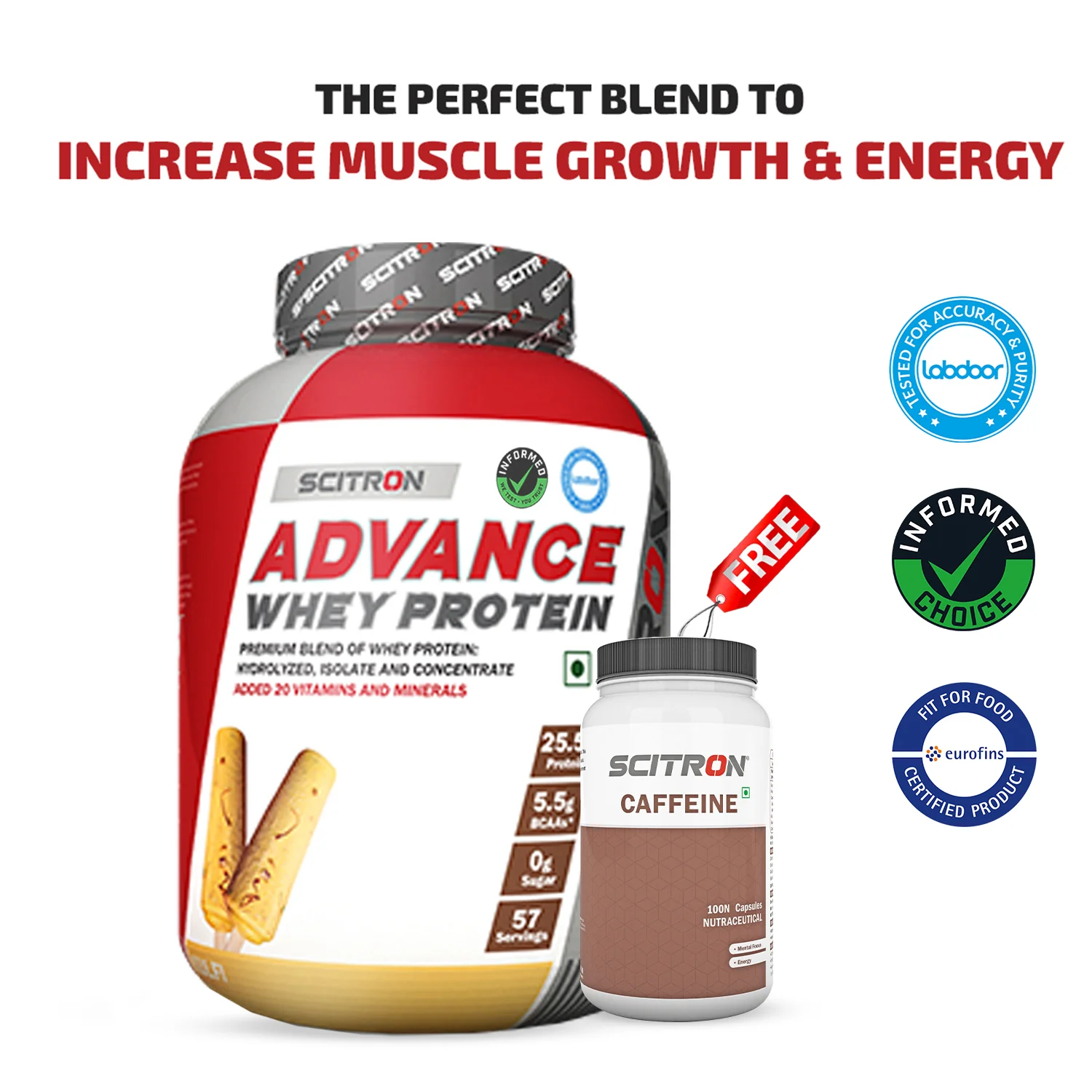 Advance Whey Protein with 20 Vitamins & Minerals - Image 165