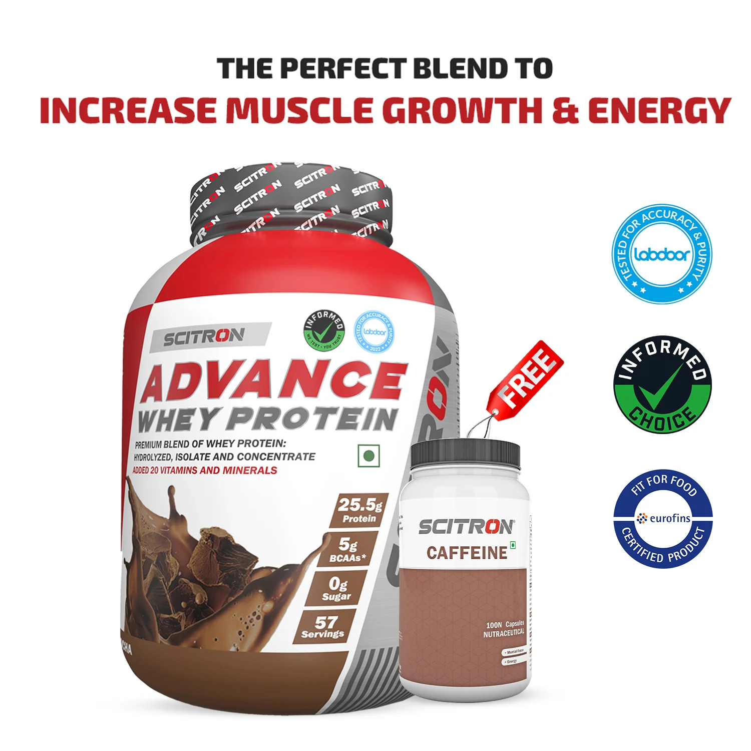 Advance Whey Protein with 20 Vitamins & Minerals - Image 169