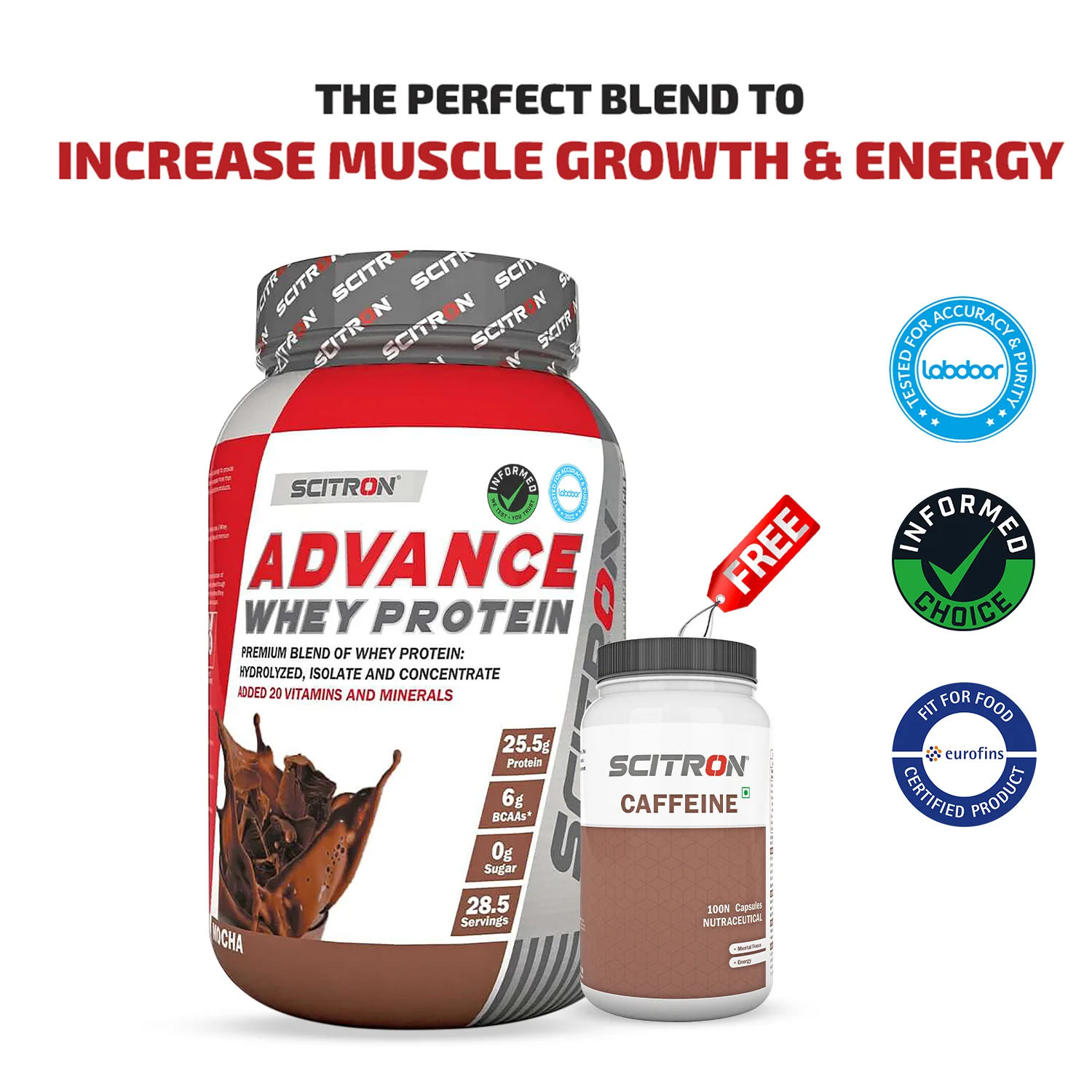 Advance Whey Protein with 20 Vitamins & Minerals - Image 170