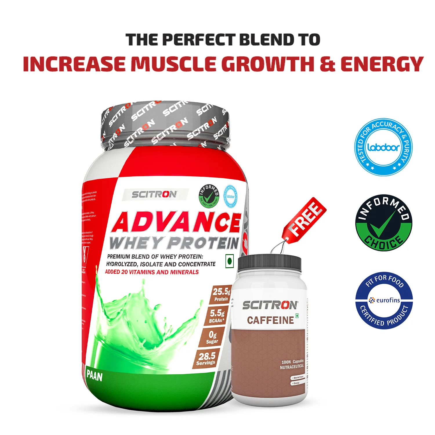 Advance Whey Protein with 20 Vitamins & Minerals - Image 171