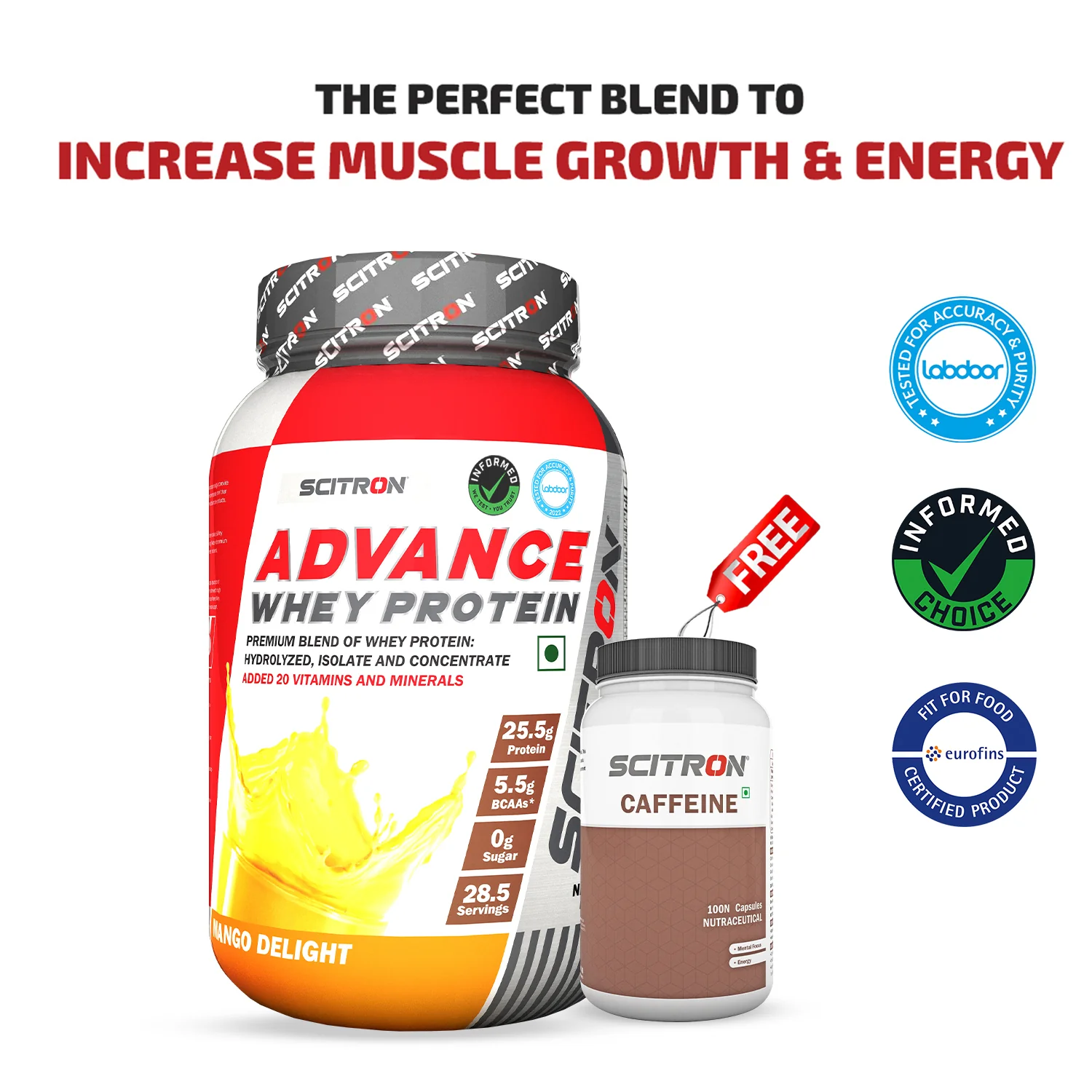 Advance Whey Protein with 20 Vitamins & Minerals - Image 172