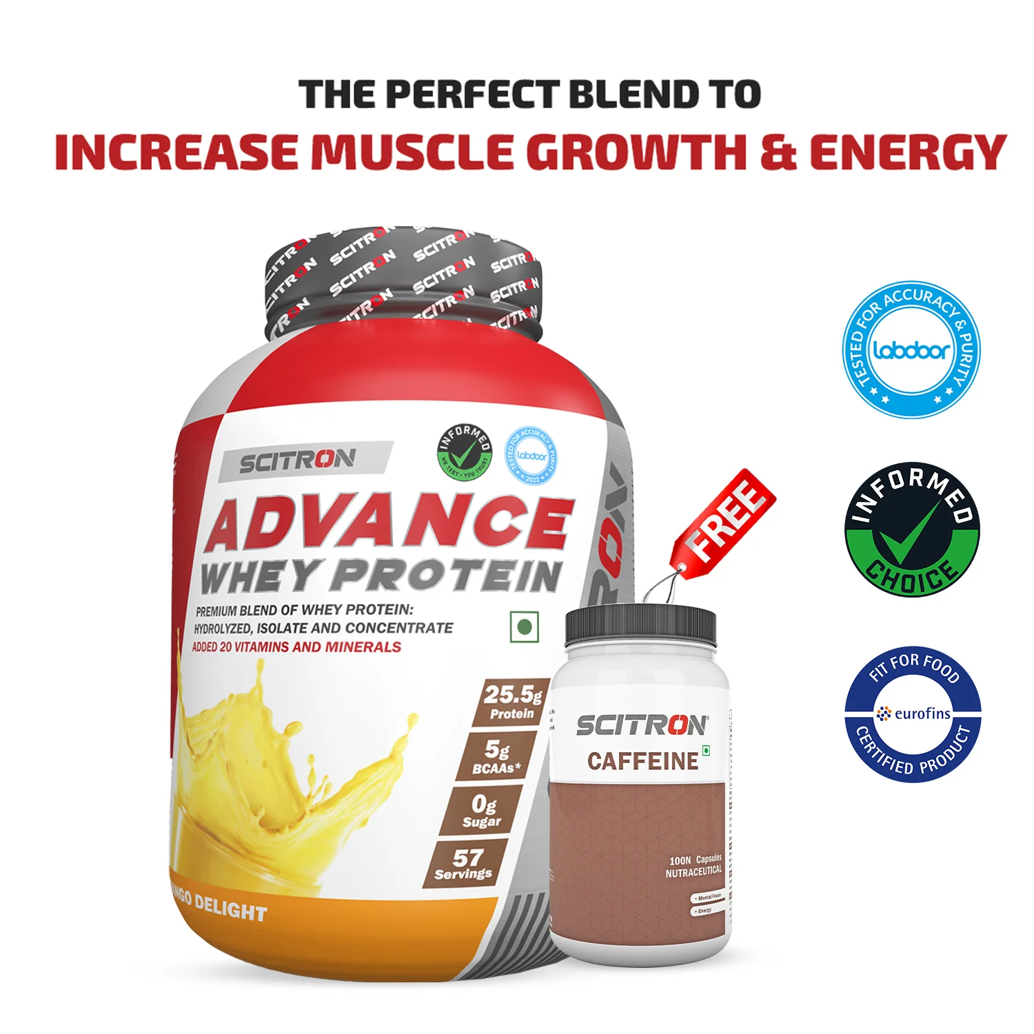 Advance Whey Protein with 20 Vitamins & Minerals - Image 173