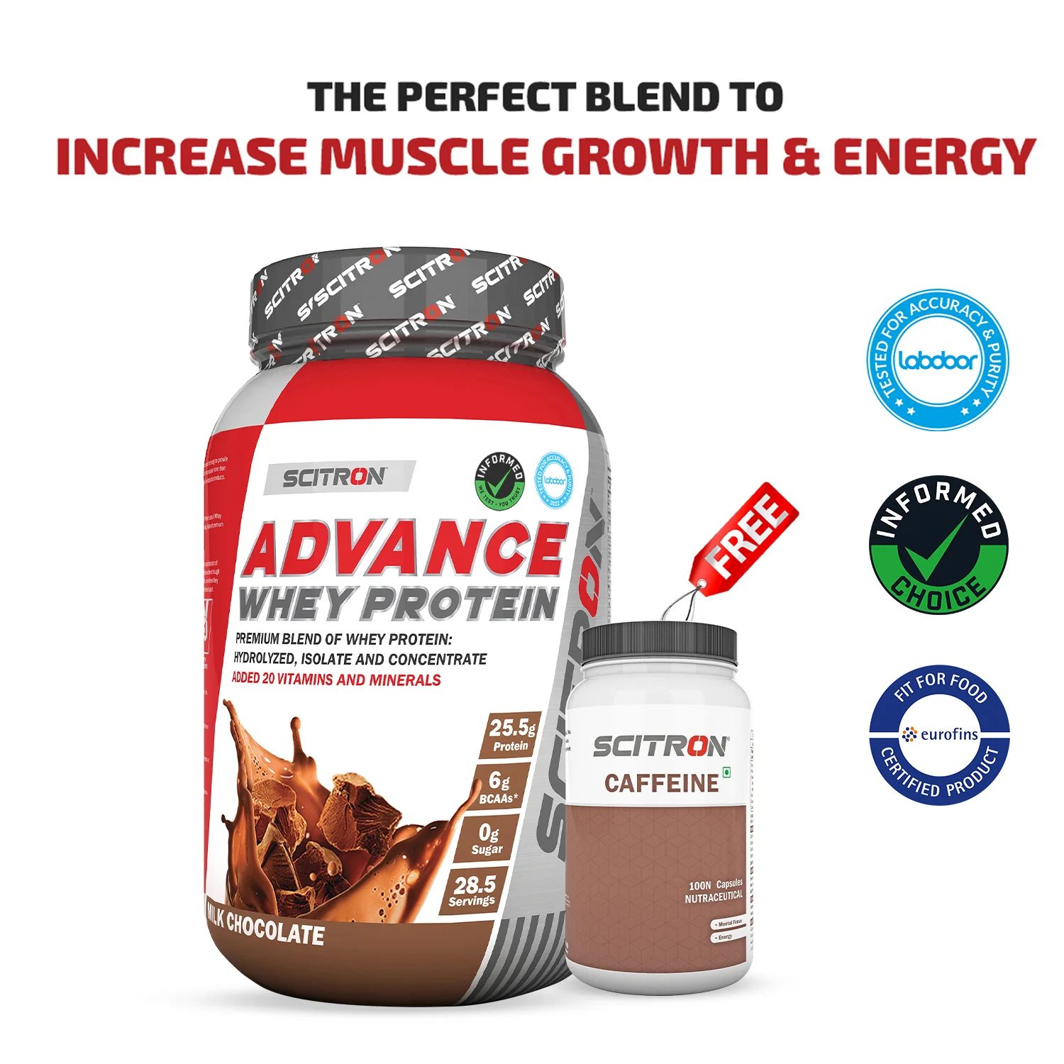 Advance Whey Protein with 20 Vitamins & Minerals - Image 174