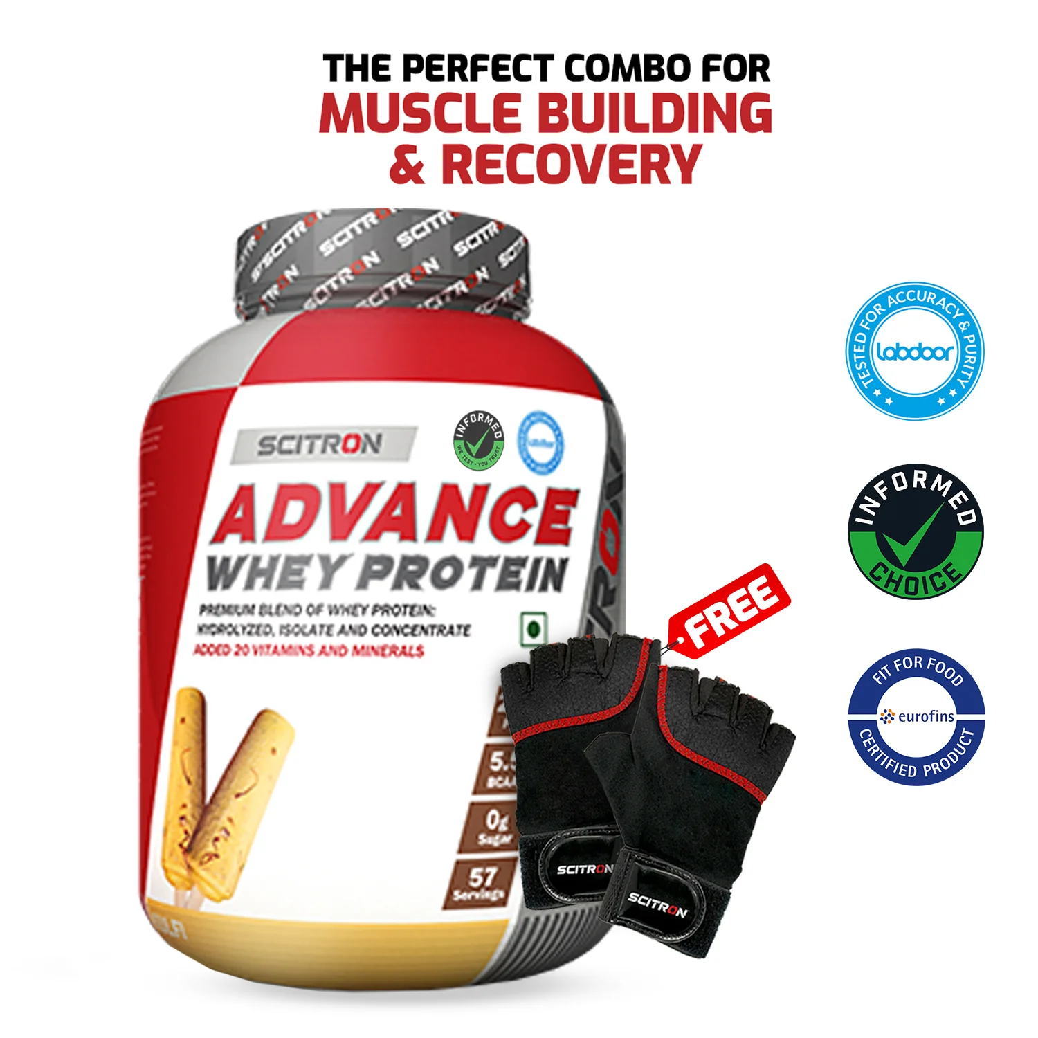 Advance Whey Protein with 20 Vitamins & Minerals - Image 179