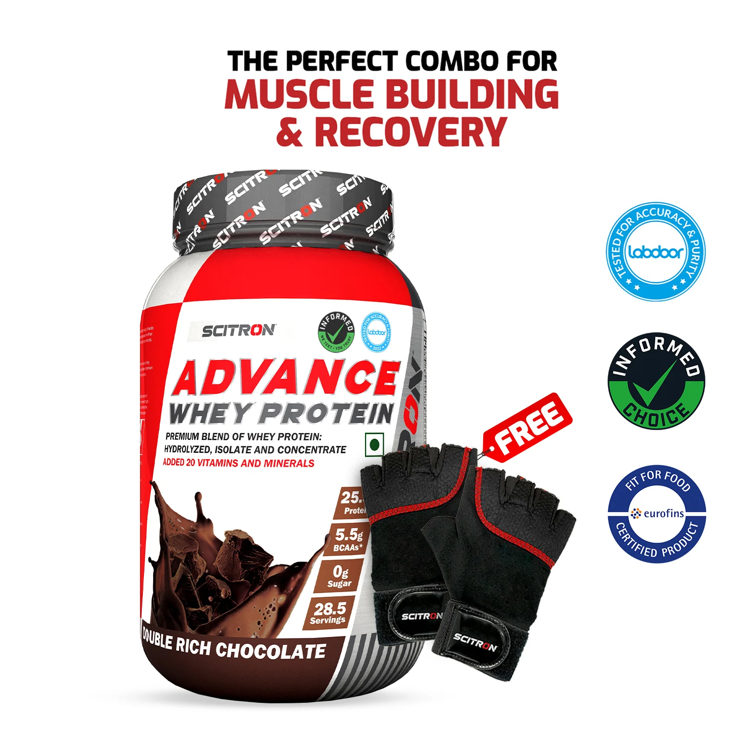 Advance Whey Protein with 20 Vitamins & Minerals - Image 180