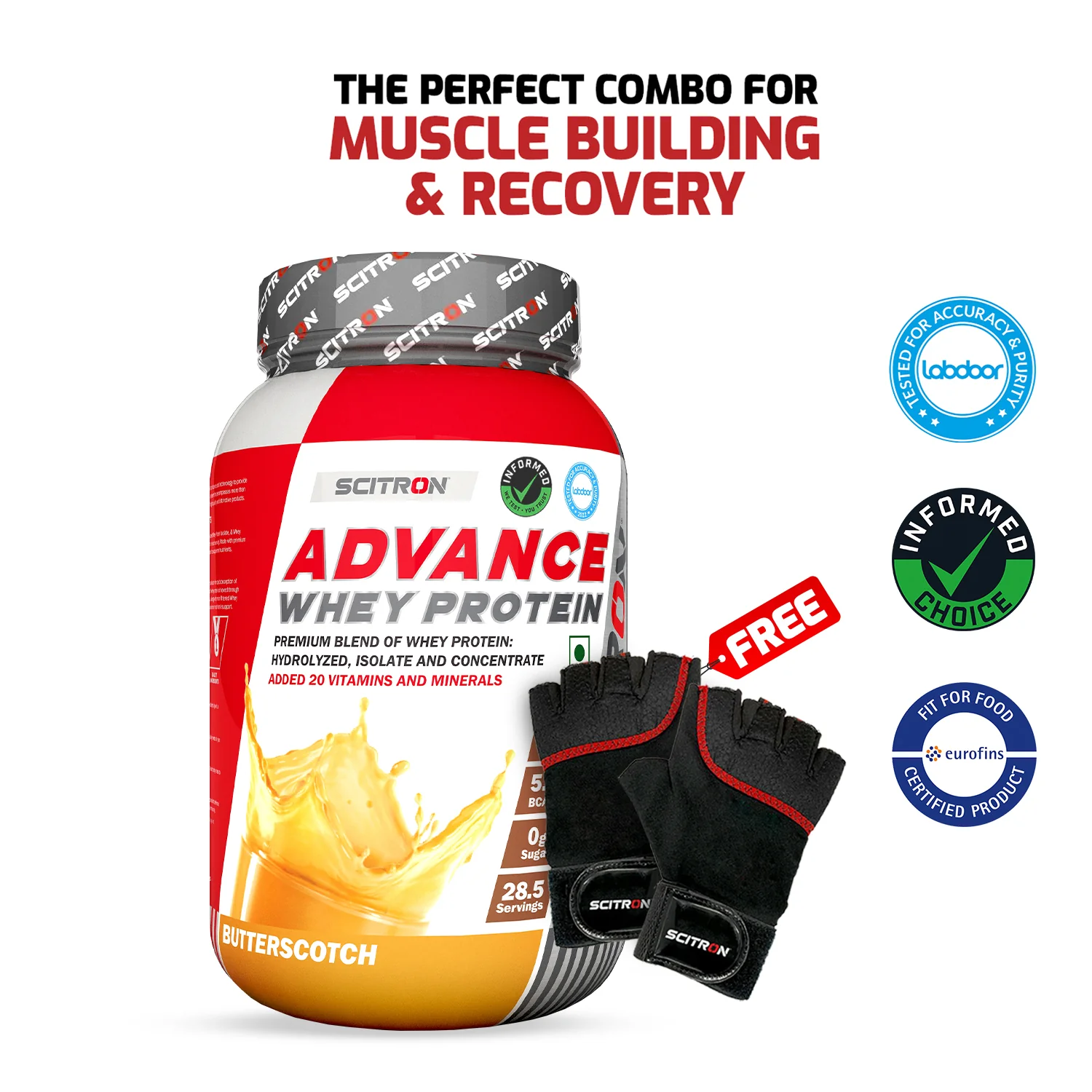 Advance Whey Protein with 20 Vitamins & Minerals - Image 182