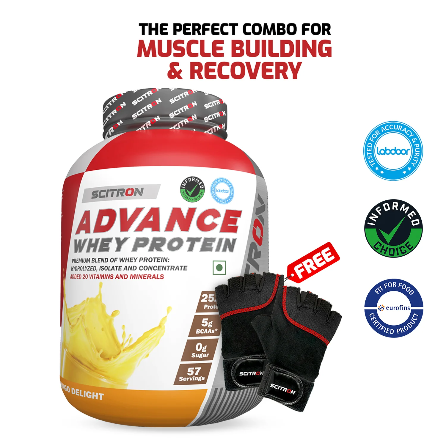 Advance Whey Protein with 20 Vitamins & Minerals - Image 183