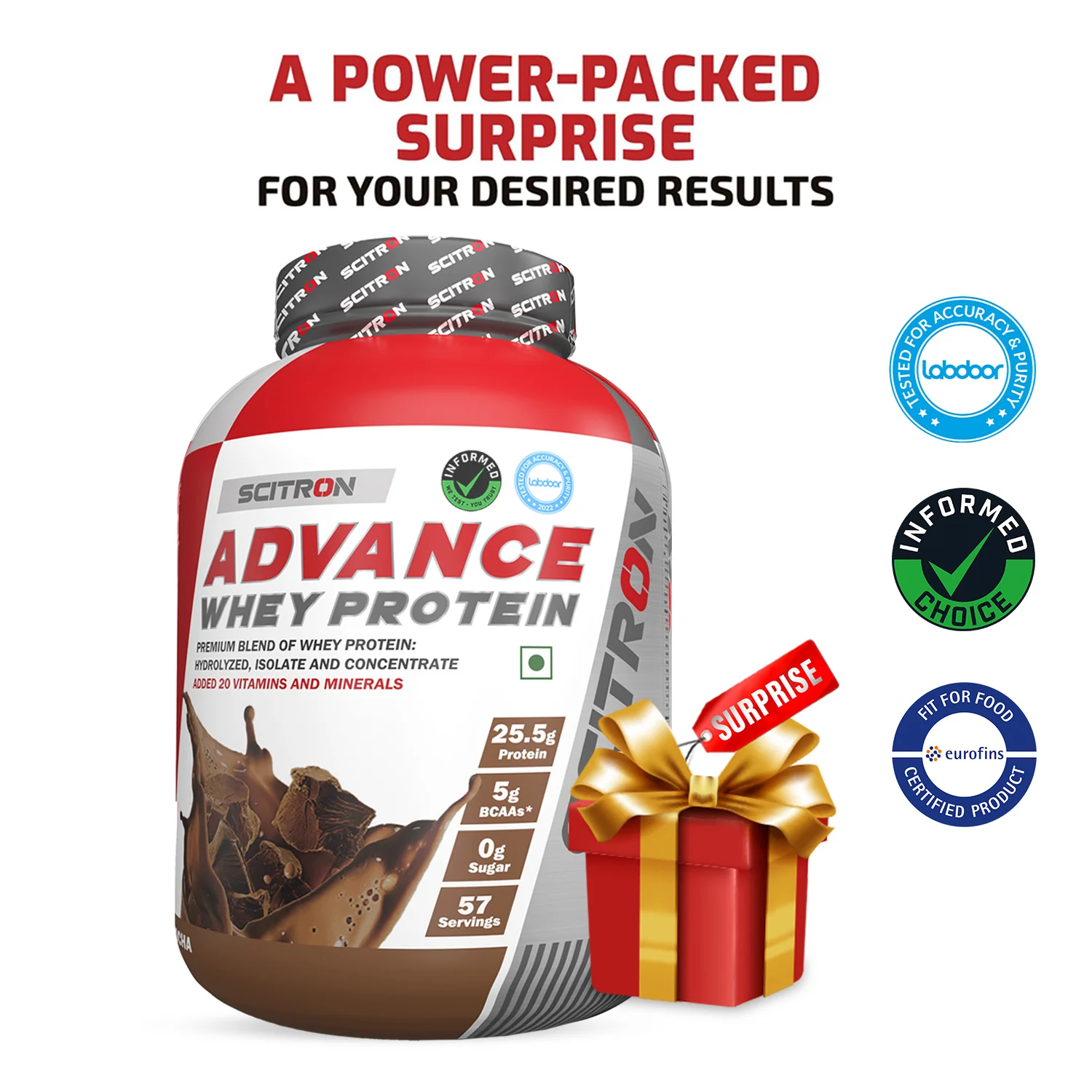 Advance Whey Protein with 20 Vitamins & Minerals - Image 189