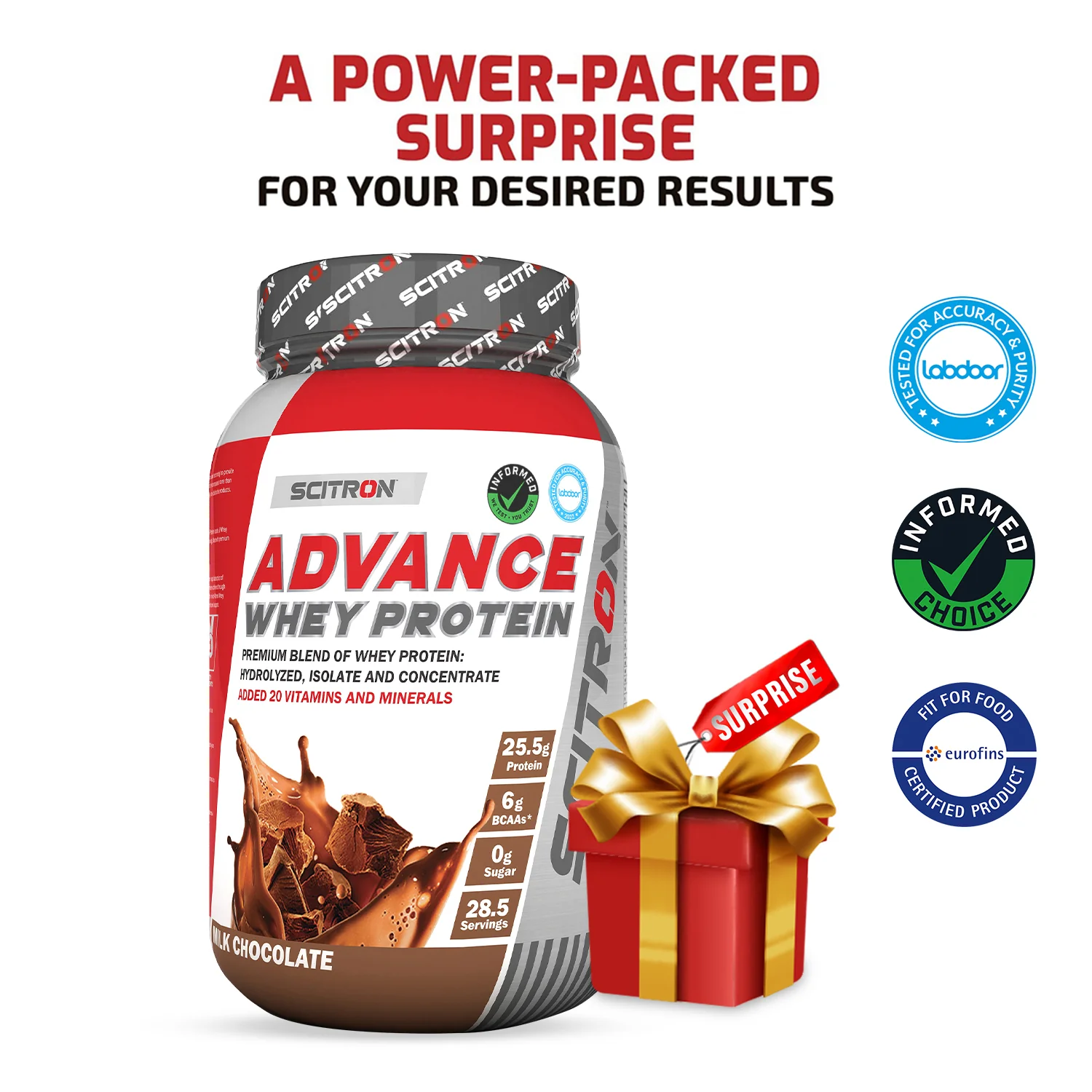 Advance Whey Protein with 20 Vitamins & Minerals - Image 191