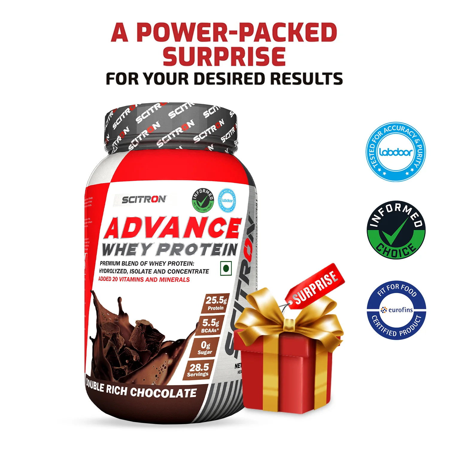 Advance Whey Protein with 20 Vitamins & Minerals - Image 193
