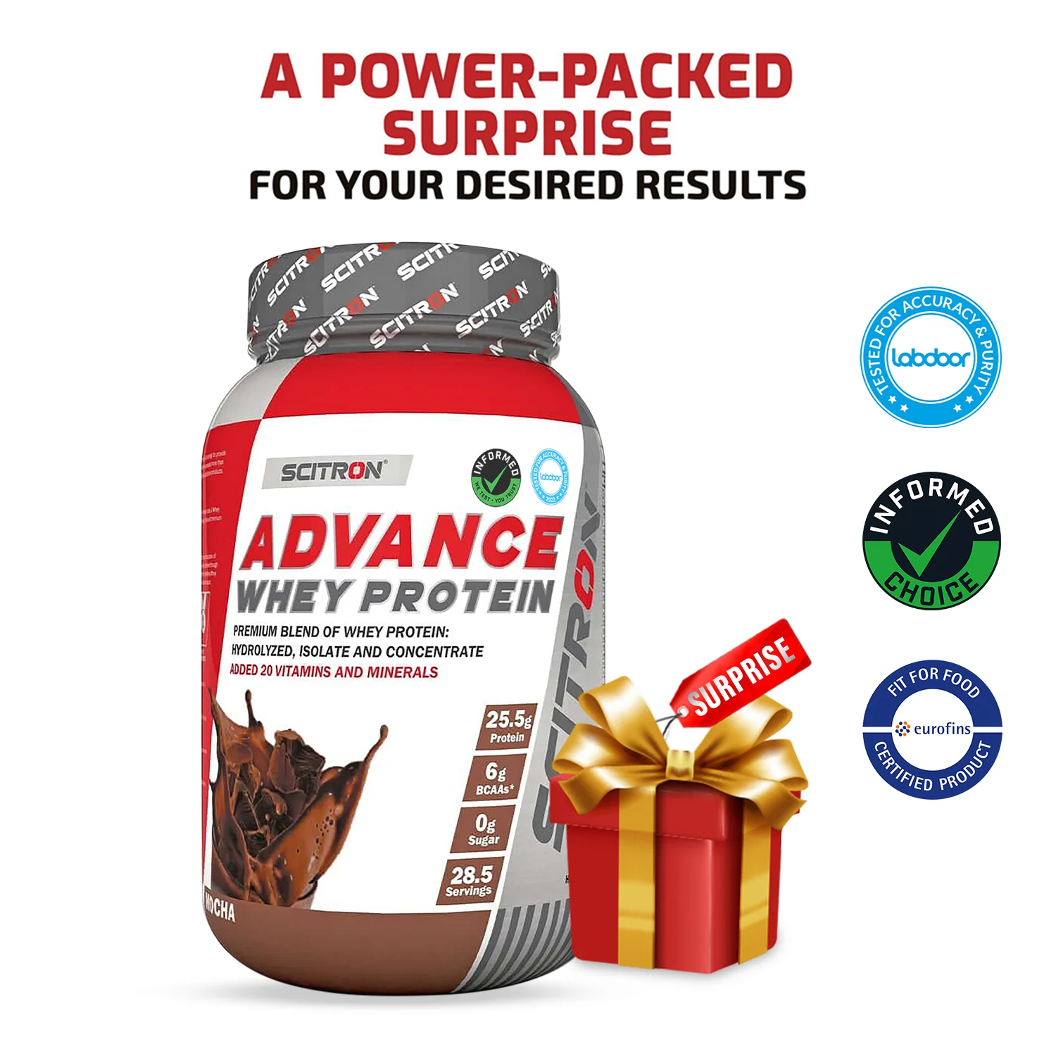 Advance Whey Protein with 20 Vitamins & Minerals - Image 194