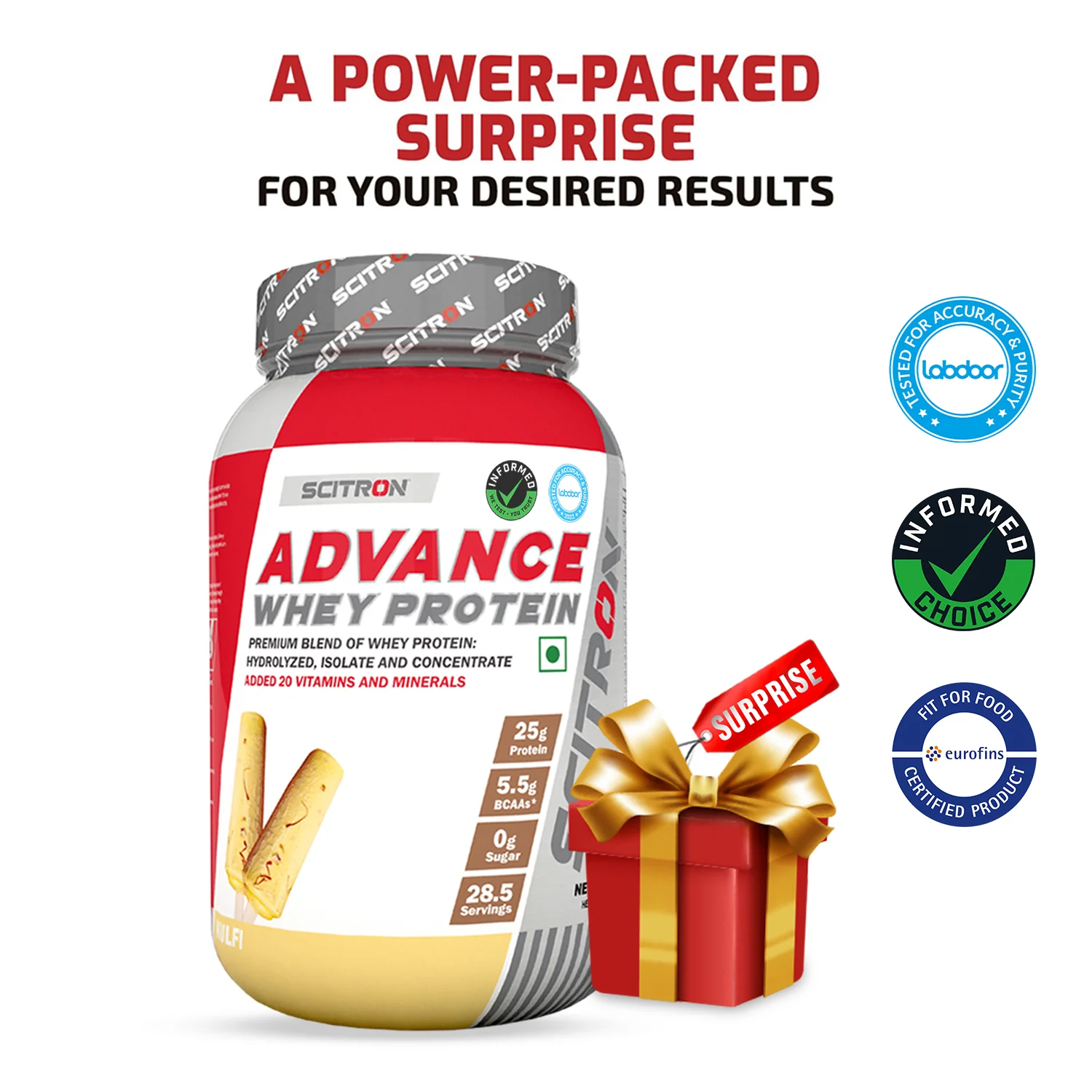 Advance Whey Protein with 20 Vitamins & Minerals - Image 195
