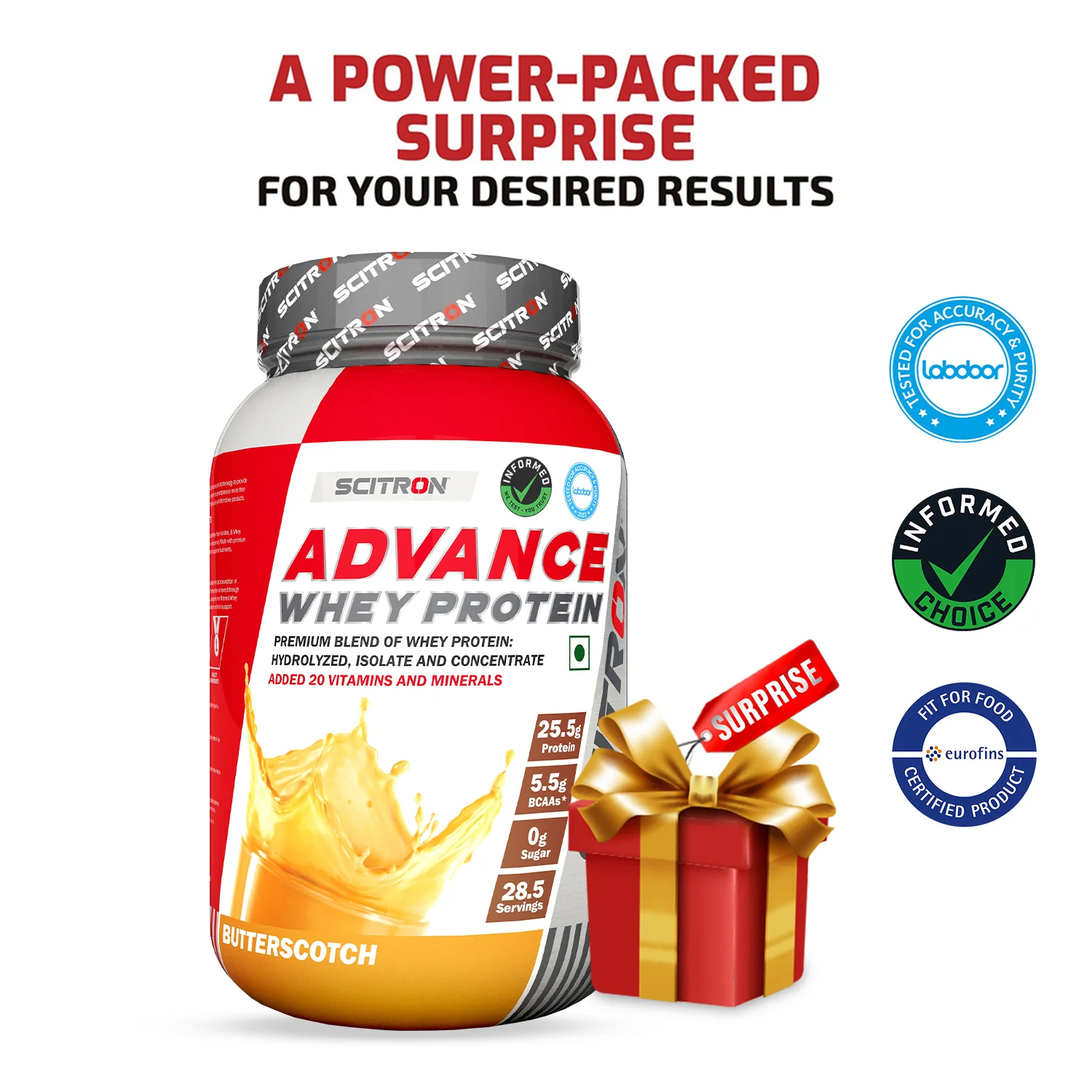 Advance Whey Protein with 20 Vitamins & Minerals - Image 196
