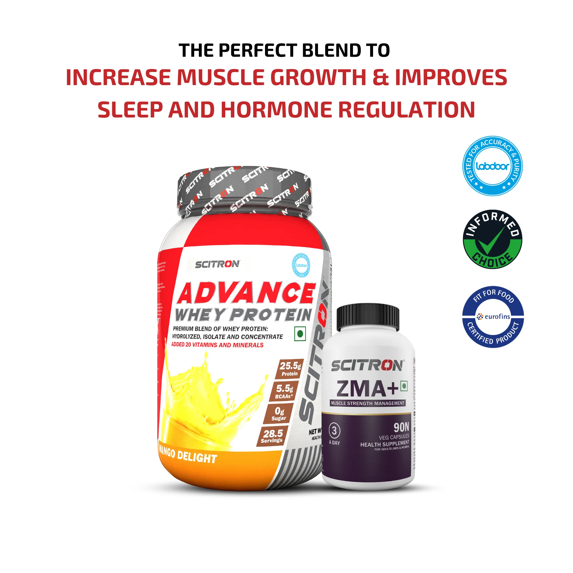 Advance Whey Protein with 20 Vitamins & Minerals - Image 218
