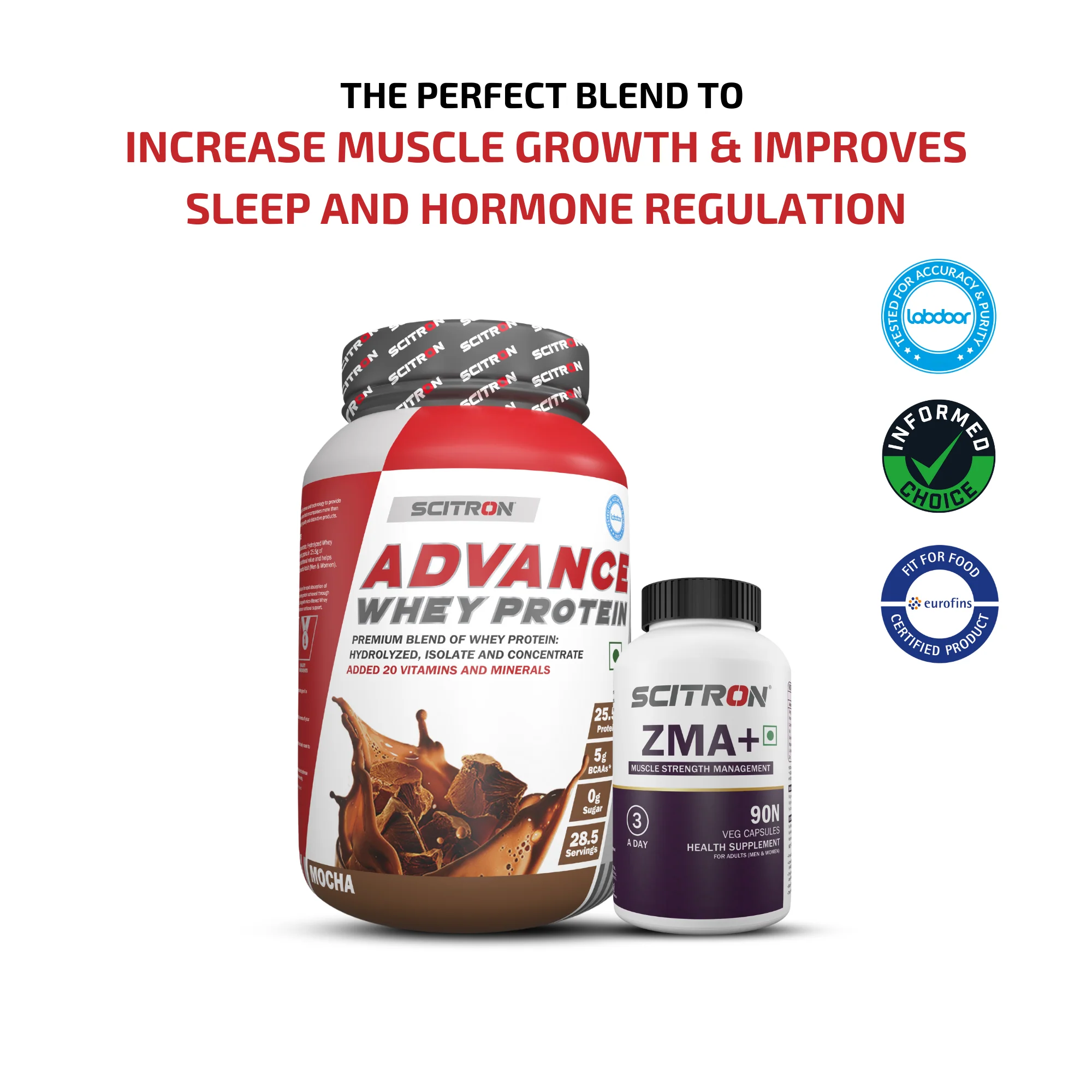 Advance Whey Protein with 20 Vitamins & Minerals - Image 222
