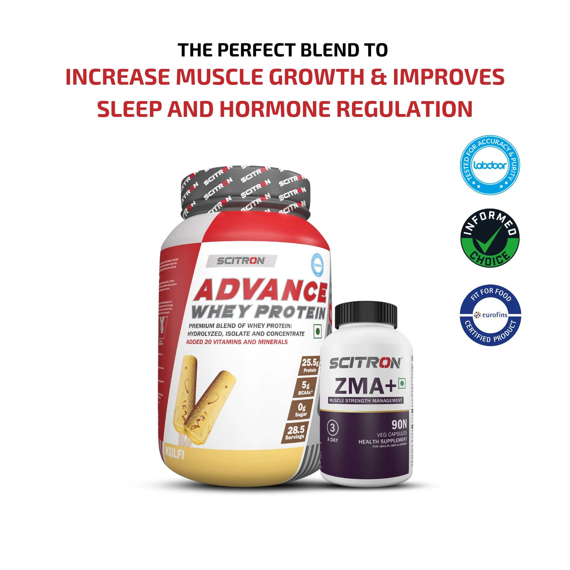 Advance Whey Protein with 20 Vitamins & Minerals - Image 224