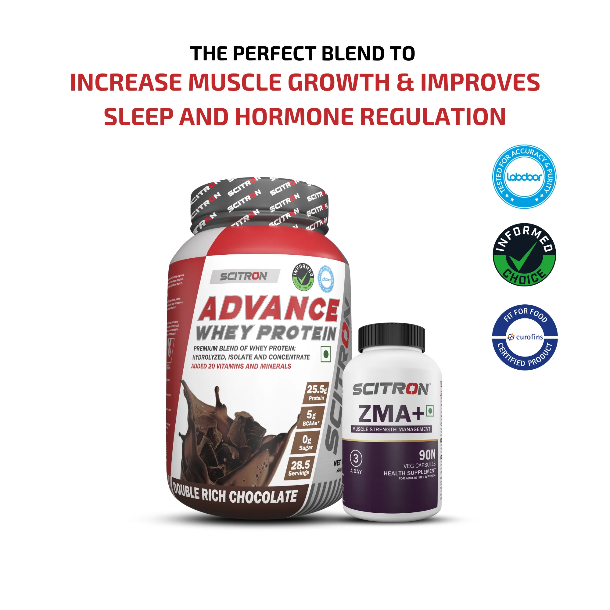 Advance Whey Protein with 20 Vitamins & Minerals - Image 225