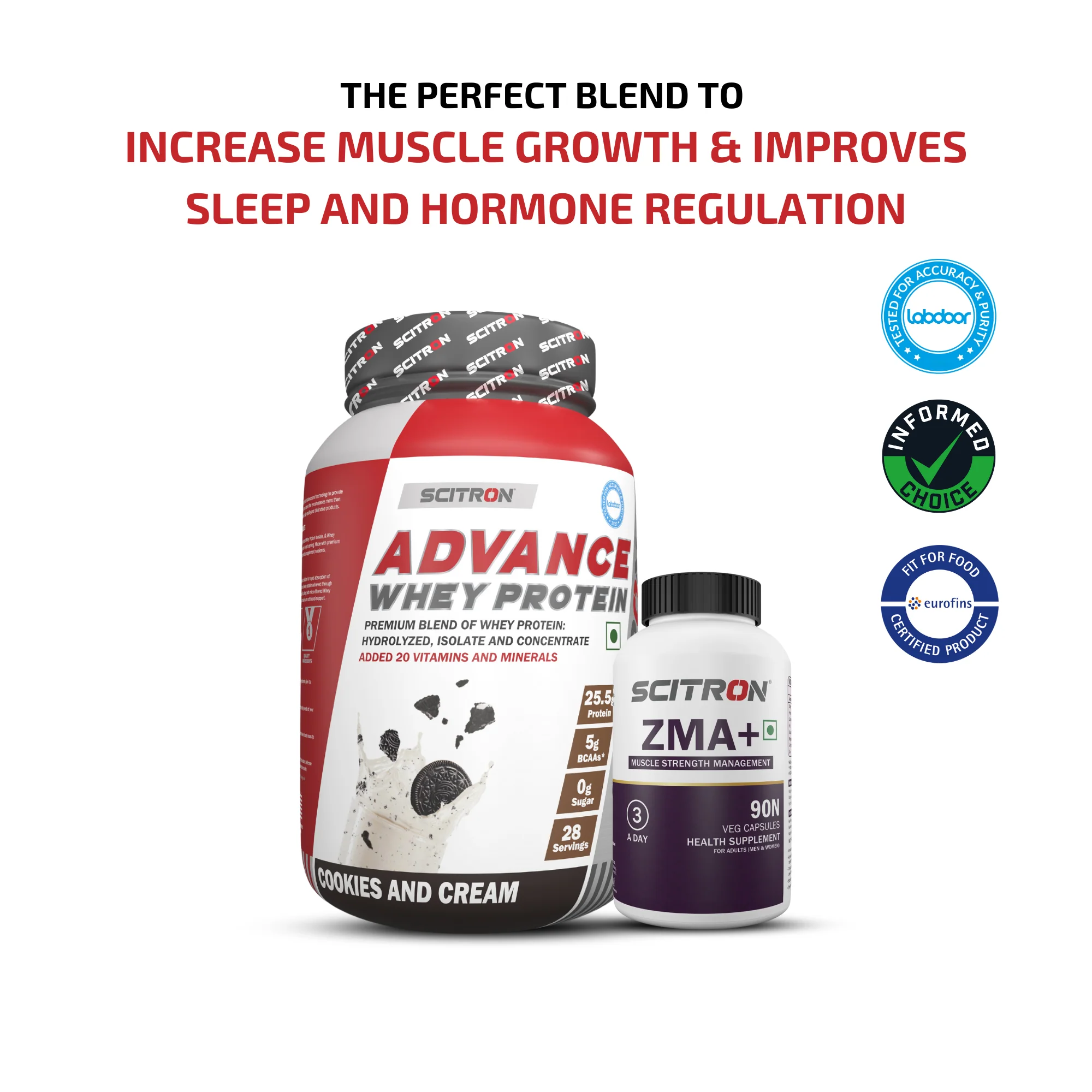 Advance Whey Protein with 20 Vitamins & Minerals - Image 226