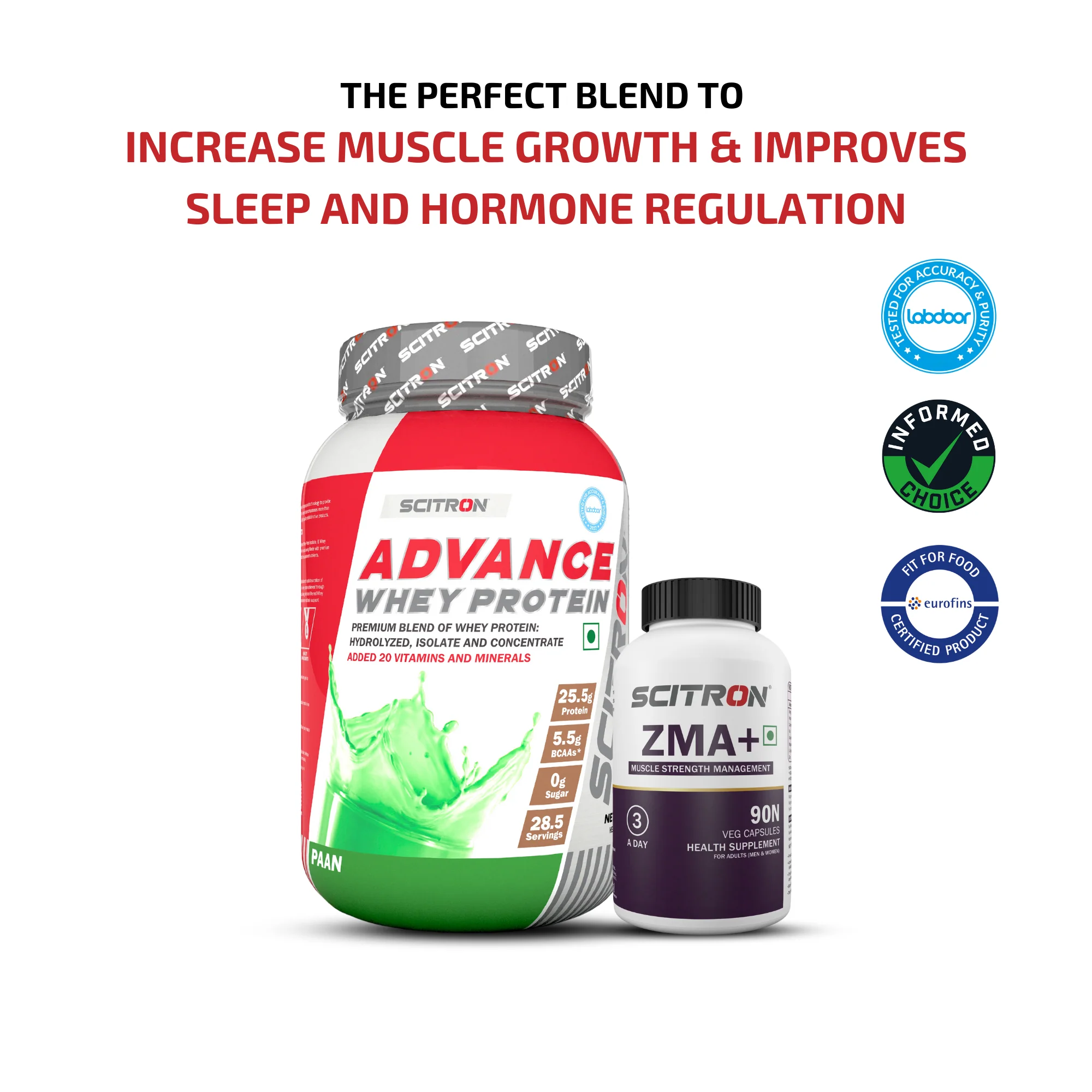 Advance Whey Protein with 20 Vitamins & Minerals - Image 227