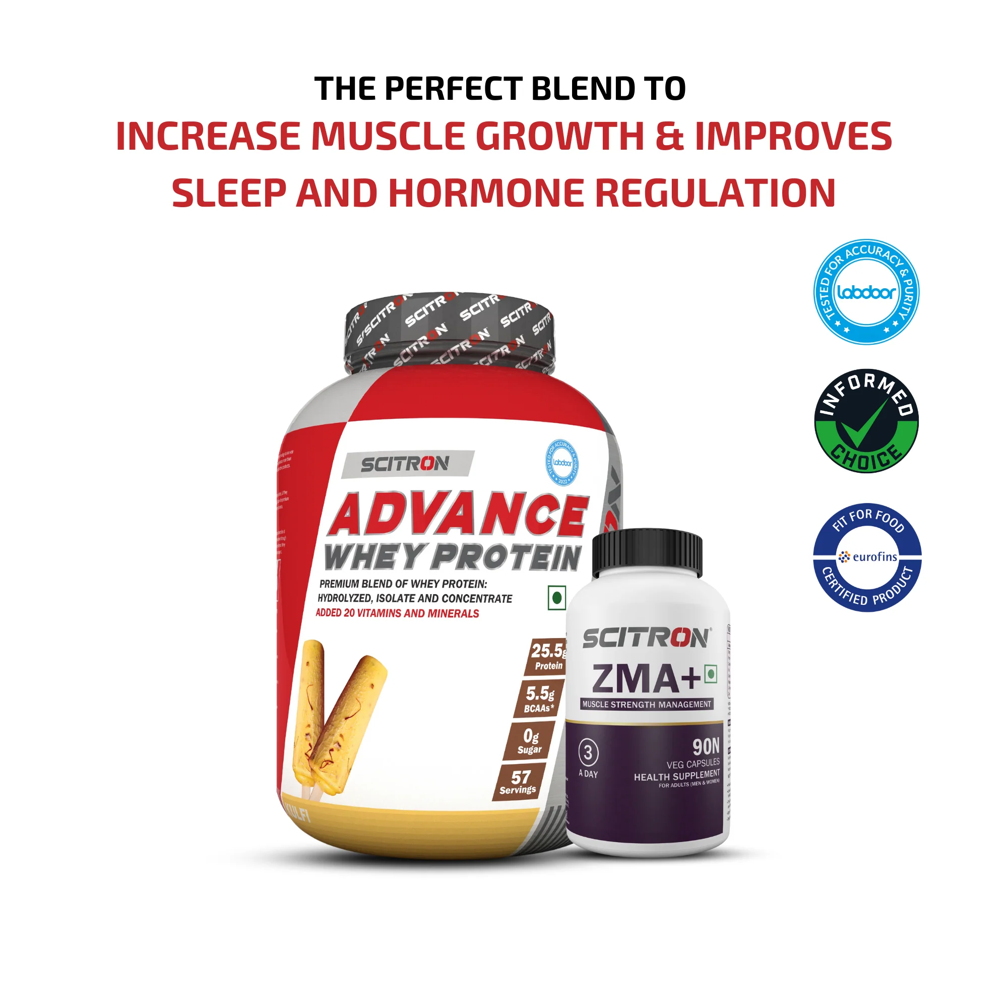 Advance Whey Protein with 20 Vitamins & Minerals - Image 231