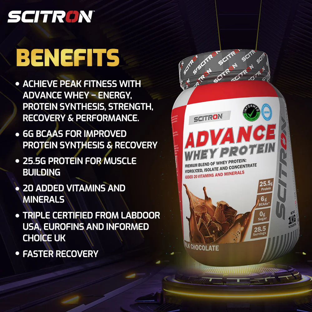 Advance Whey Protein with 20 Vitamins & Minerals - Image 237