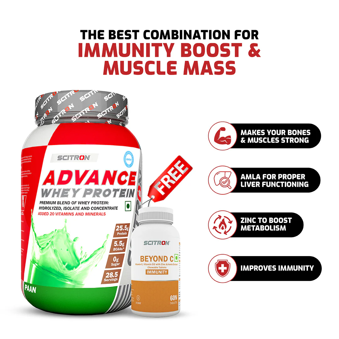 Advance Whey Protein with 20 Vitamins & Minerals - Image 63