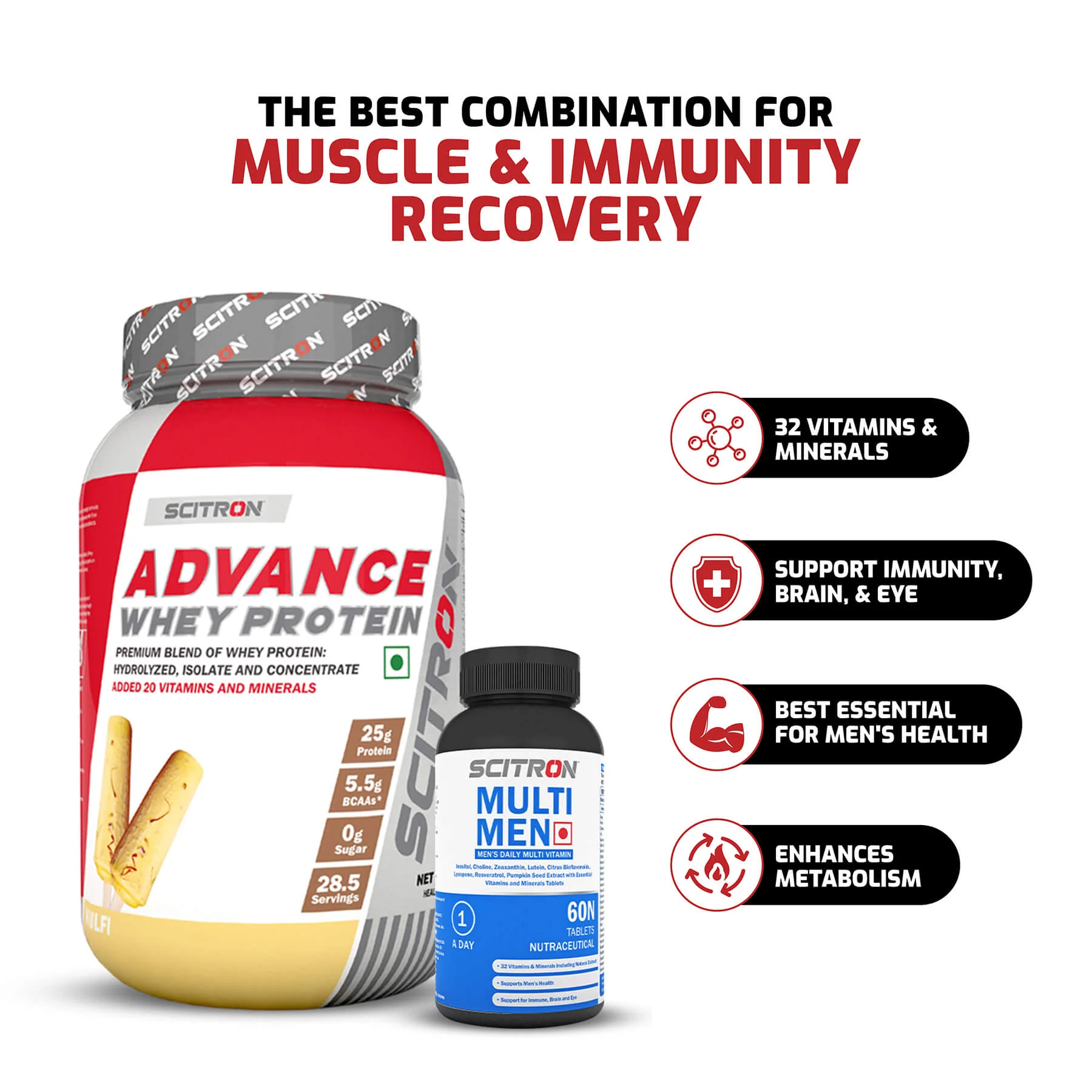 Advance Whey Protein with 20 Vitamins & Minerals - Image 71