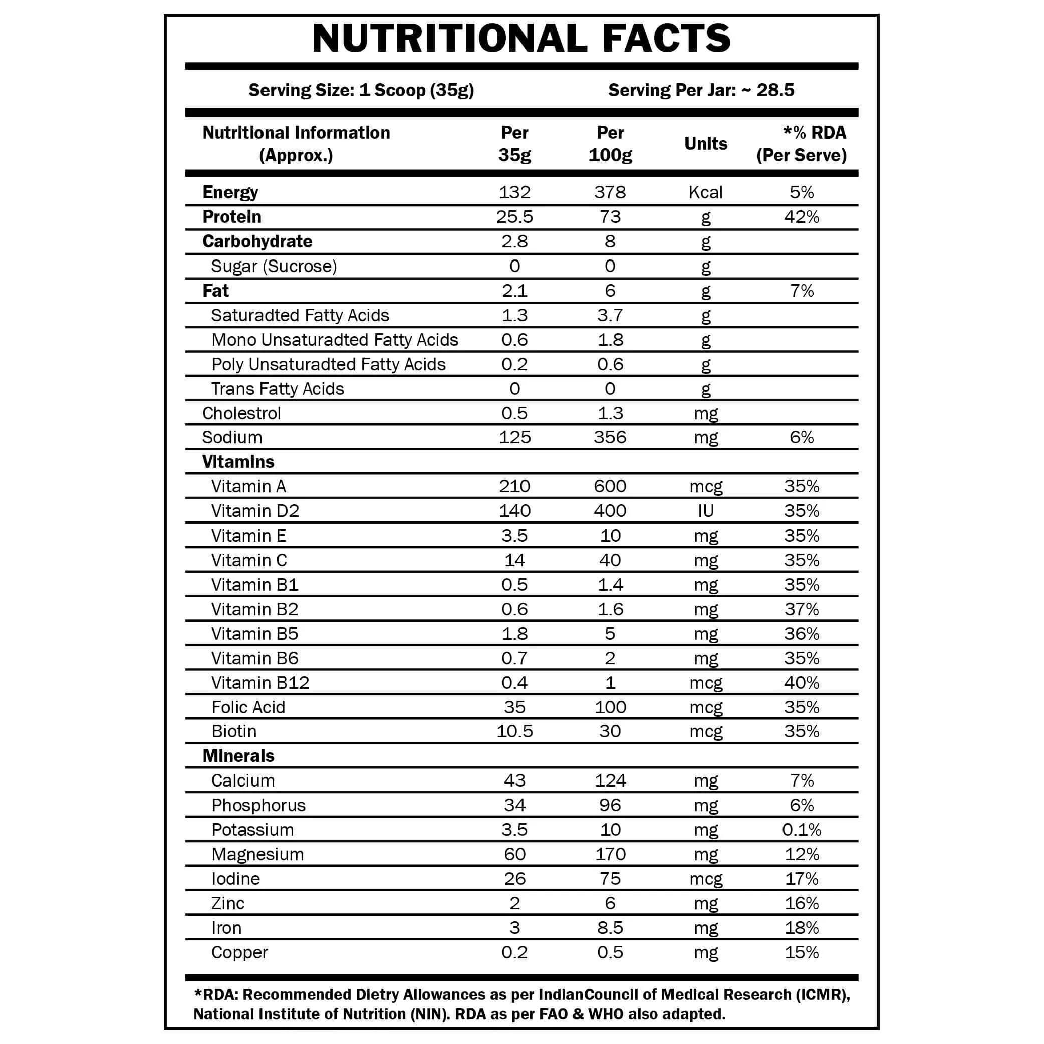 Advance Whey Protein with 20 Vitamins & Minerals - Image 9