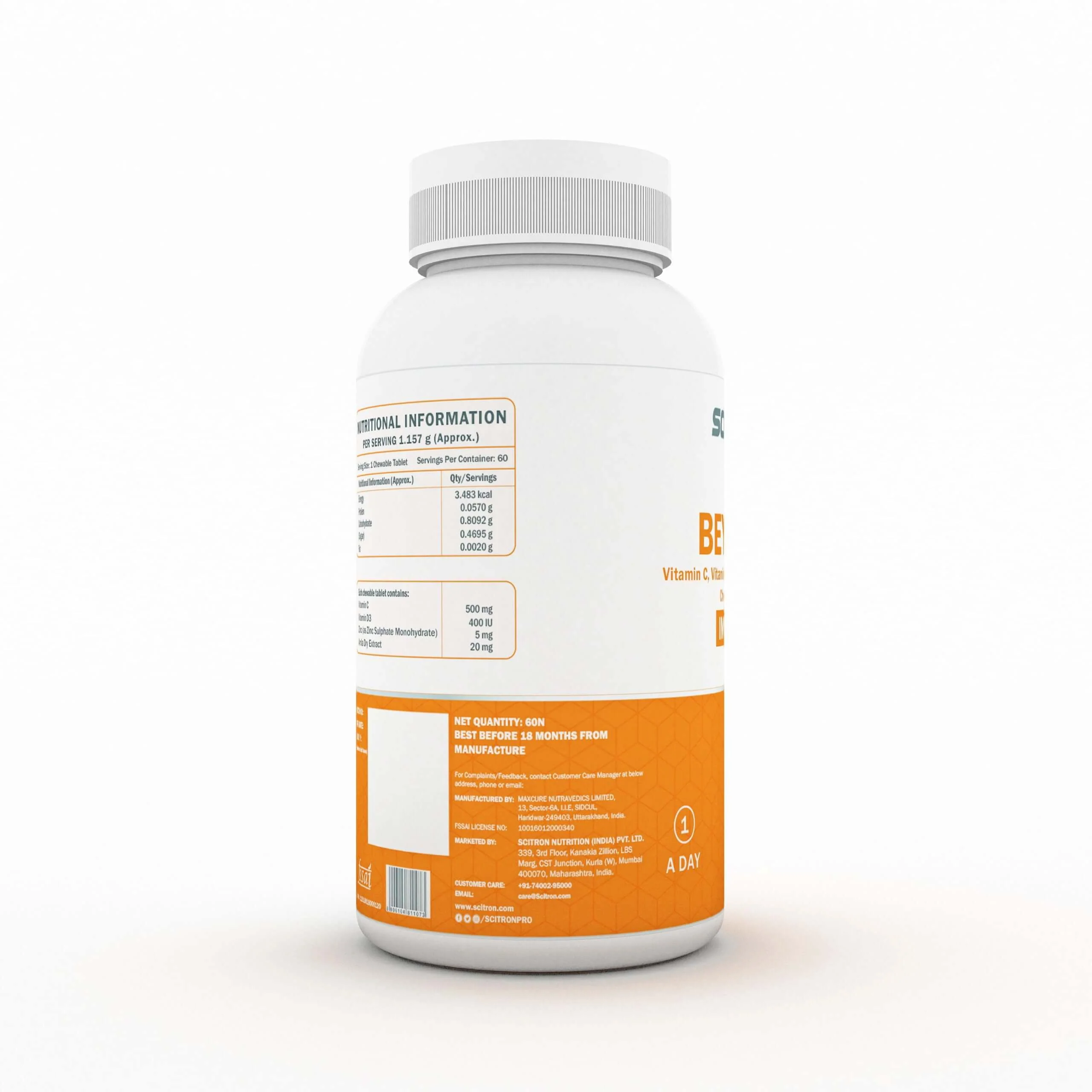 BEYOND C with Vit D3, Zinc & Amala Extract - Image 3