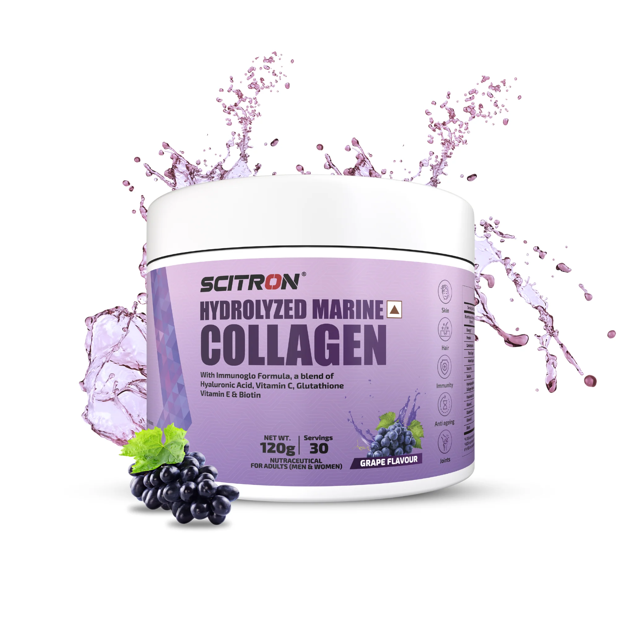 Hydrolyzed Marine Collagen Peptides 120g - Image 10