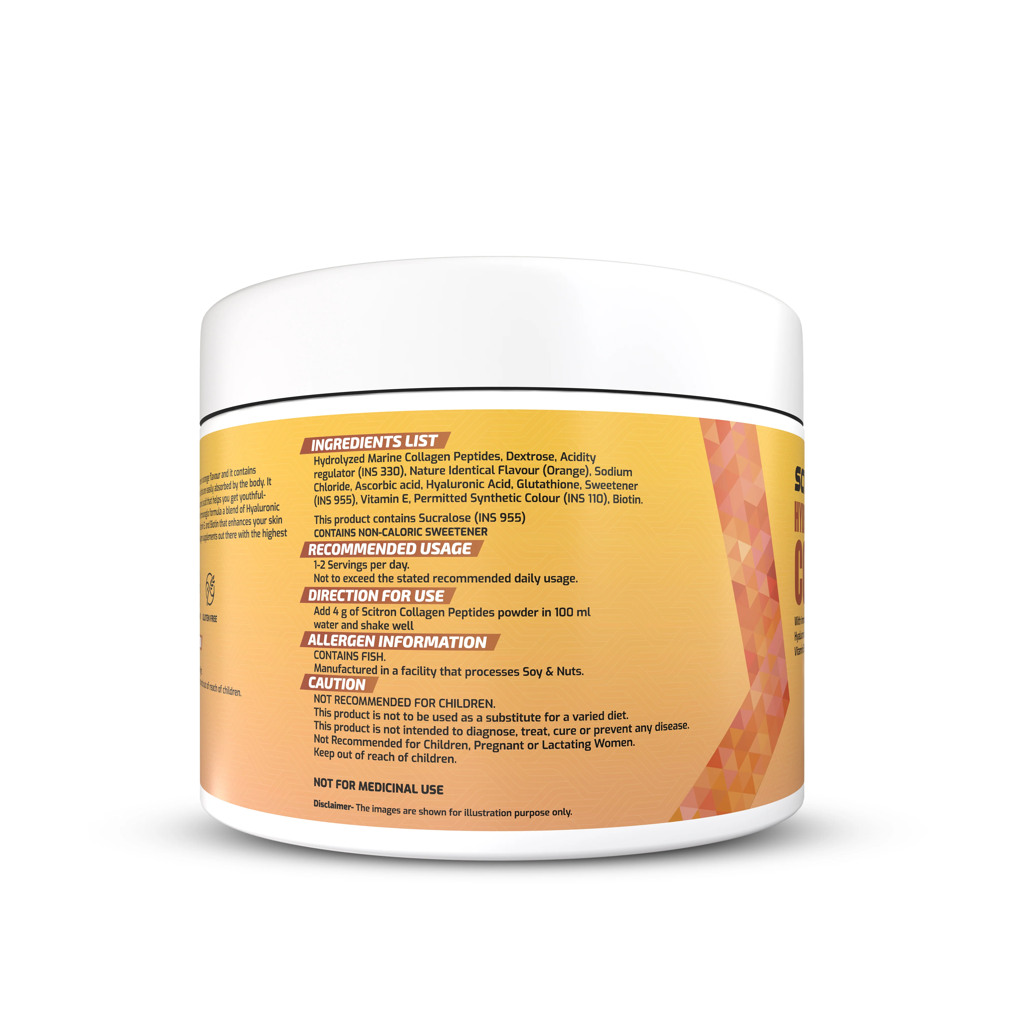 Hydrolyzed Marine Collagen Peptides 120g - Image 8
