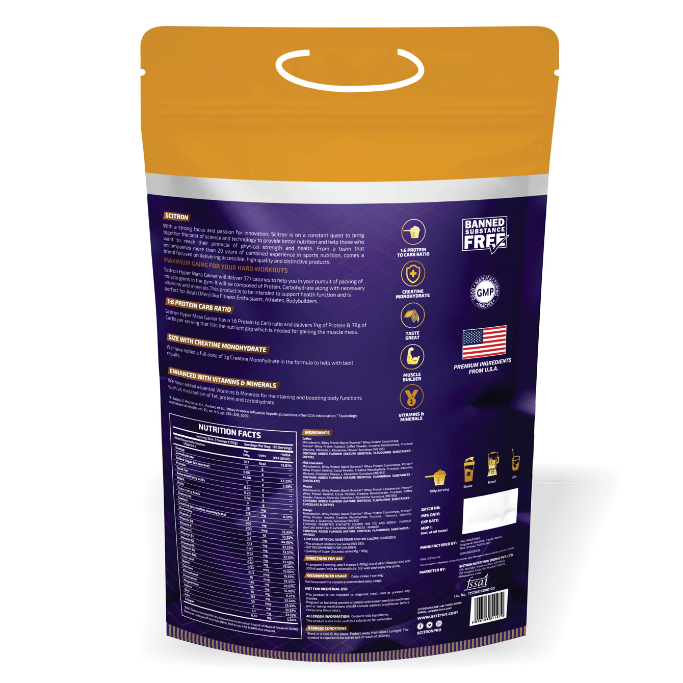 Nitro Series Hyper Mass Gainer - Image 10