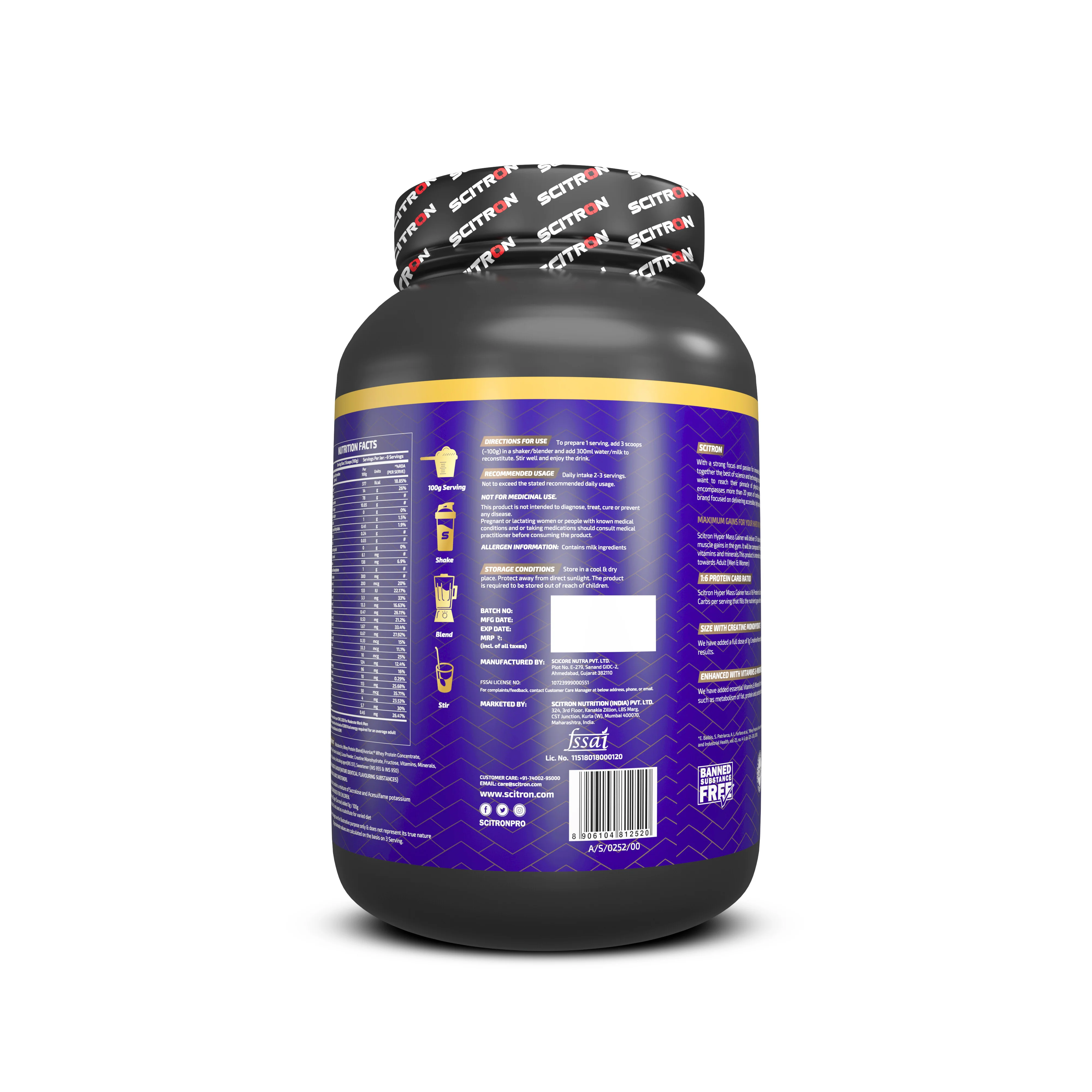 Nitro Series Hyper Mass Gainer - Image 26