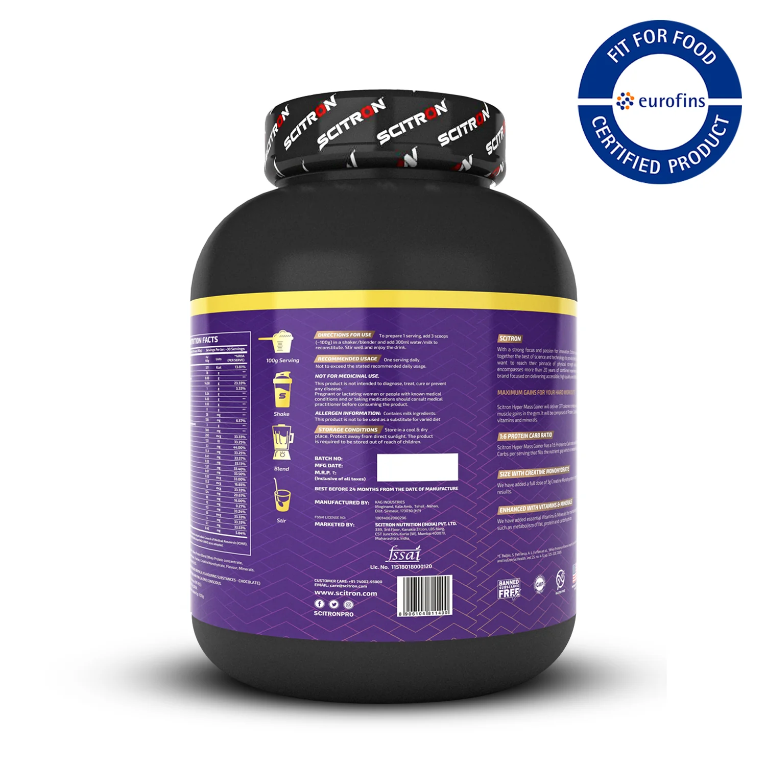 Nitro Series Hyper Mass Gainer - Image 8