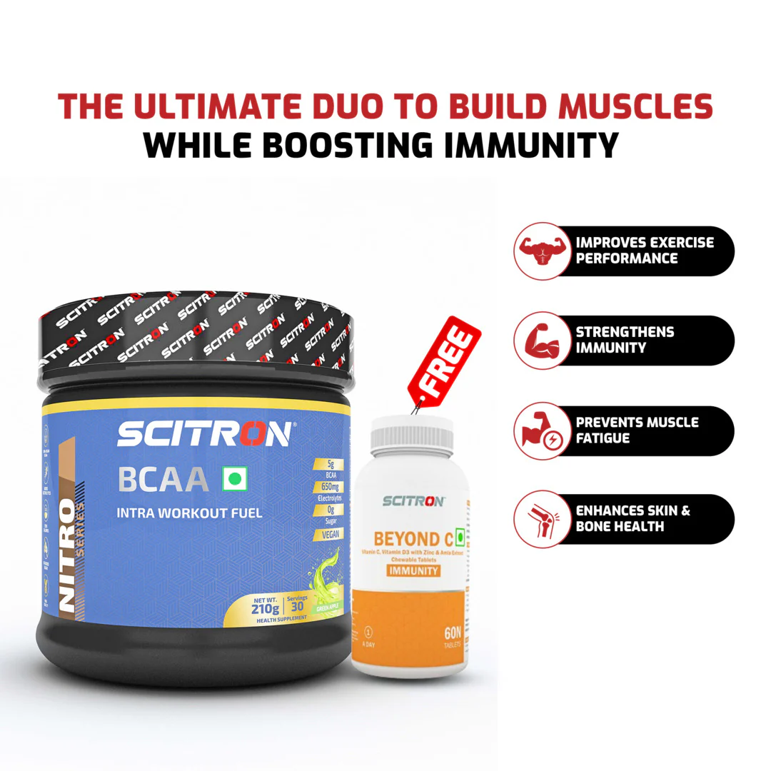 Nitro Series Vegan BCAA Intra workout Fuel - Image 4