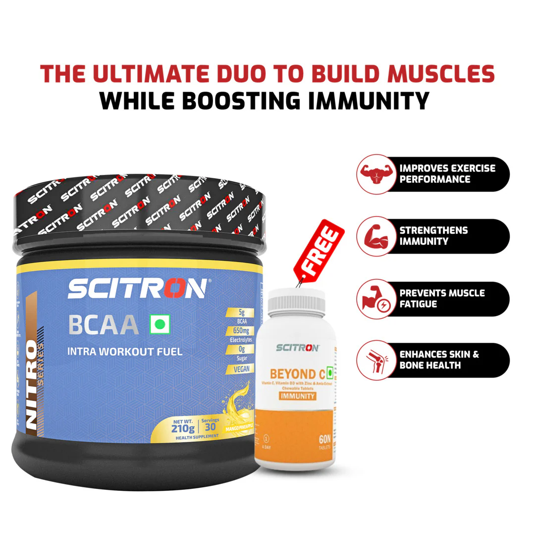 Nitro Series Vegan BCAA Intra workout Fuel - Image 6