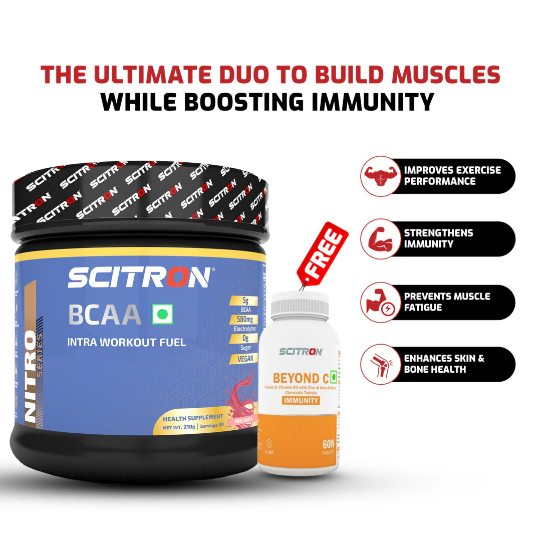 Nitro Series Vegan BCAA Intra workout Fuel - Image 8
