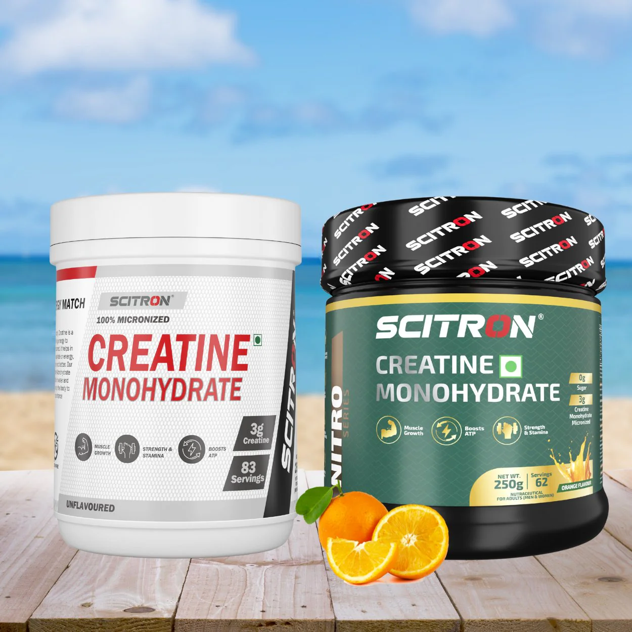 Scitron Nitro Series Creatine 250g with Scitron Nitro Series Creatine 250g - Image 3